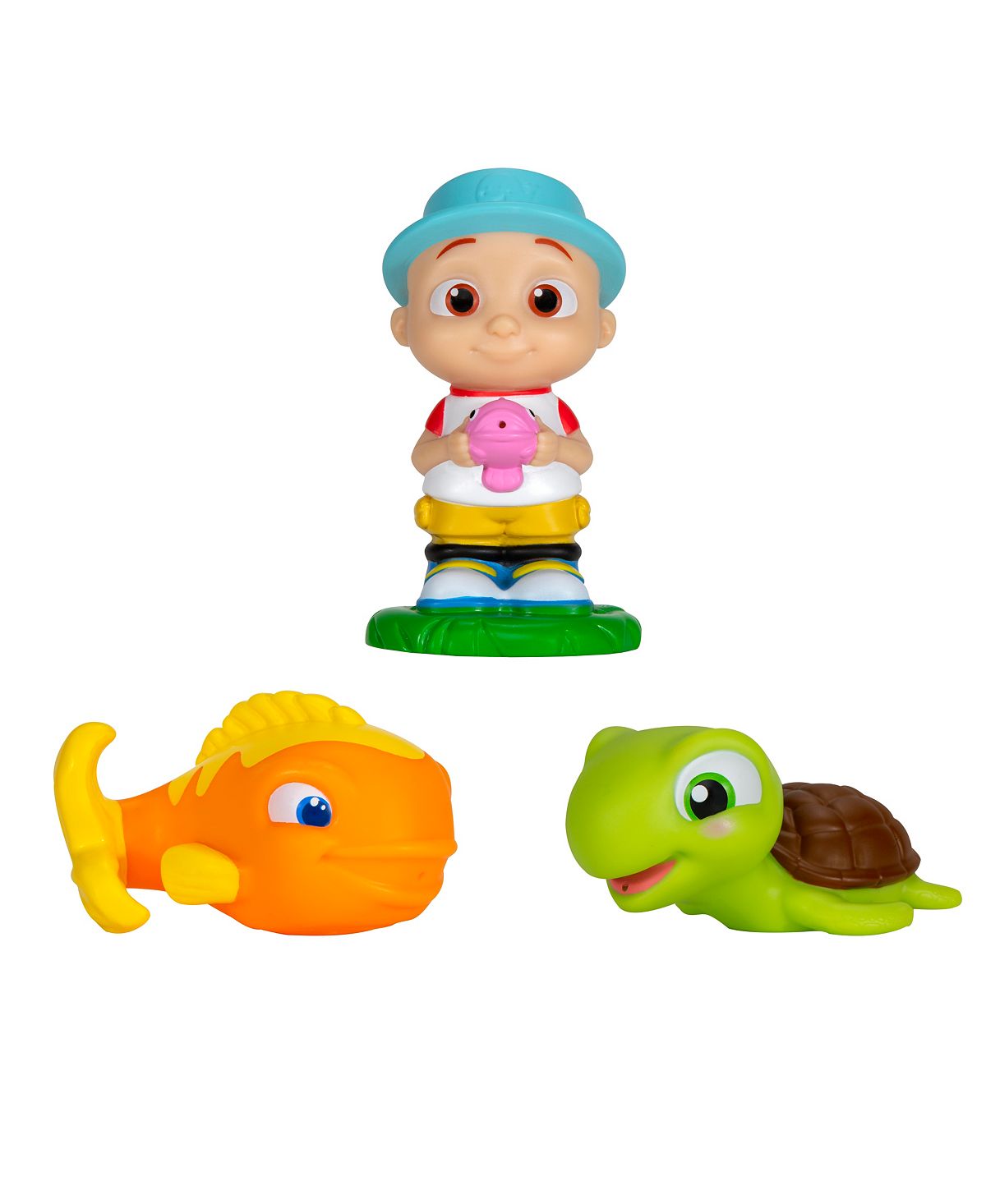 Cocomelon 3-Pack Bath Squirters - Colorful Water Toys for Toddlers & Kids - Fun Bathtime, Pool & Outdoor Play