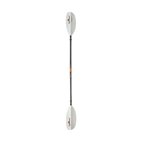 Aqua Bound Manta Ray Hybrid 2-Piece Posi-Lok Kayak Paddle - Lightweight Carbon Fiber Shaft with Durable Nylon Blades - Perfect for Touring, Fishing & Recreational Kayaking