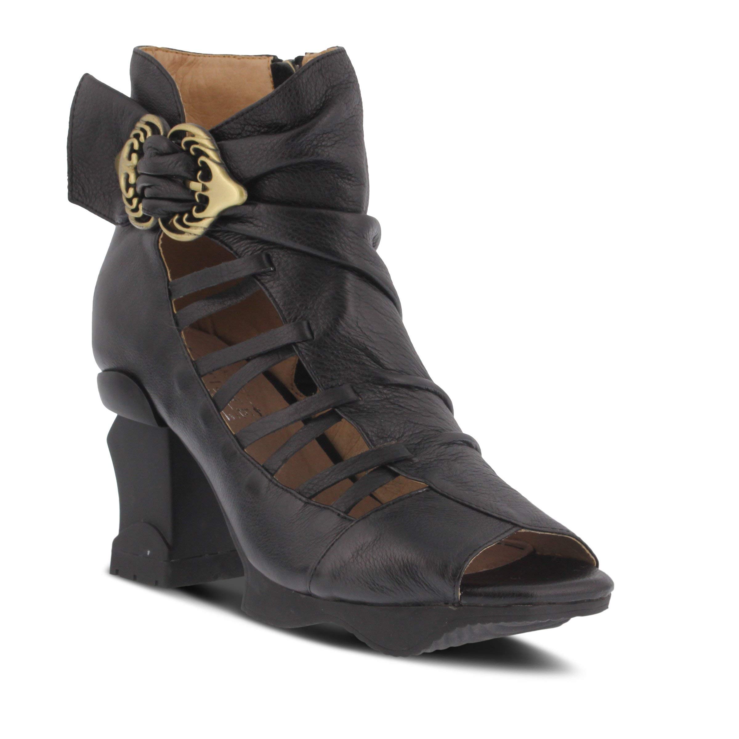 Spring Step L'Artiste Women's Nesgara Ankle Booties - Comfortable Low Heel Shooties for Casual Wear, Office & Date Nights