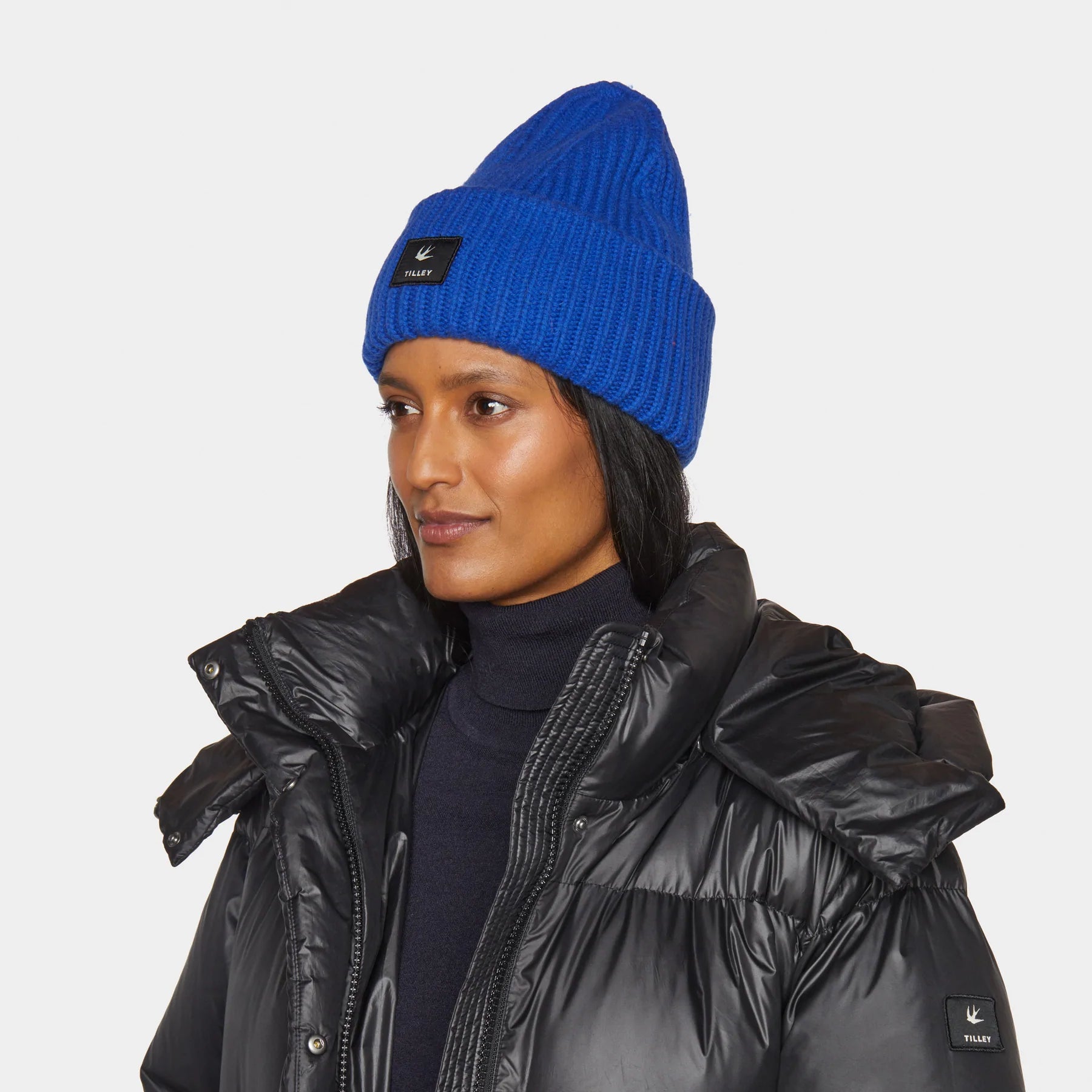 Tilley Alpine Beanie - Warm Winter Knit Hat for Men & Women - Soft Fleece Lined Cold Weather Cap for Skiing, Hiking & Outdoor Activities