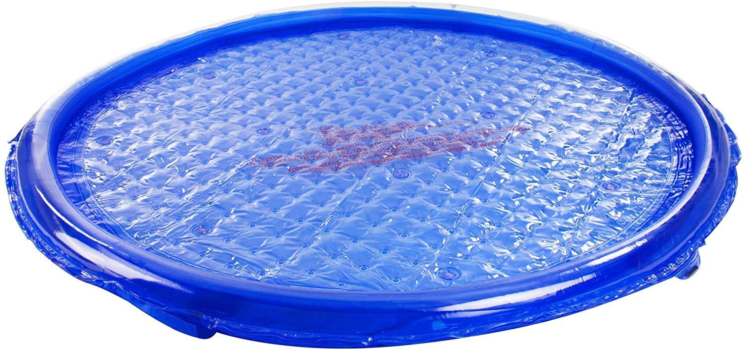 15 Pack Solar Sun Rings - Floating Pool Heater, Water Anchor & Circular Solar Cover | No Print | Perfect for Above Ground & Inground Pools
