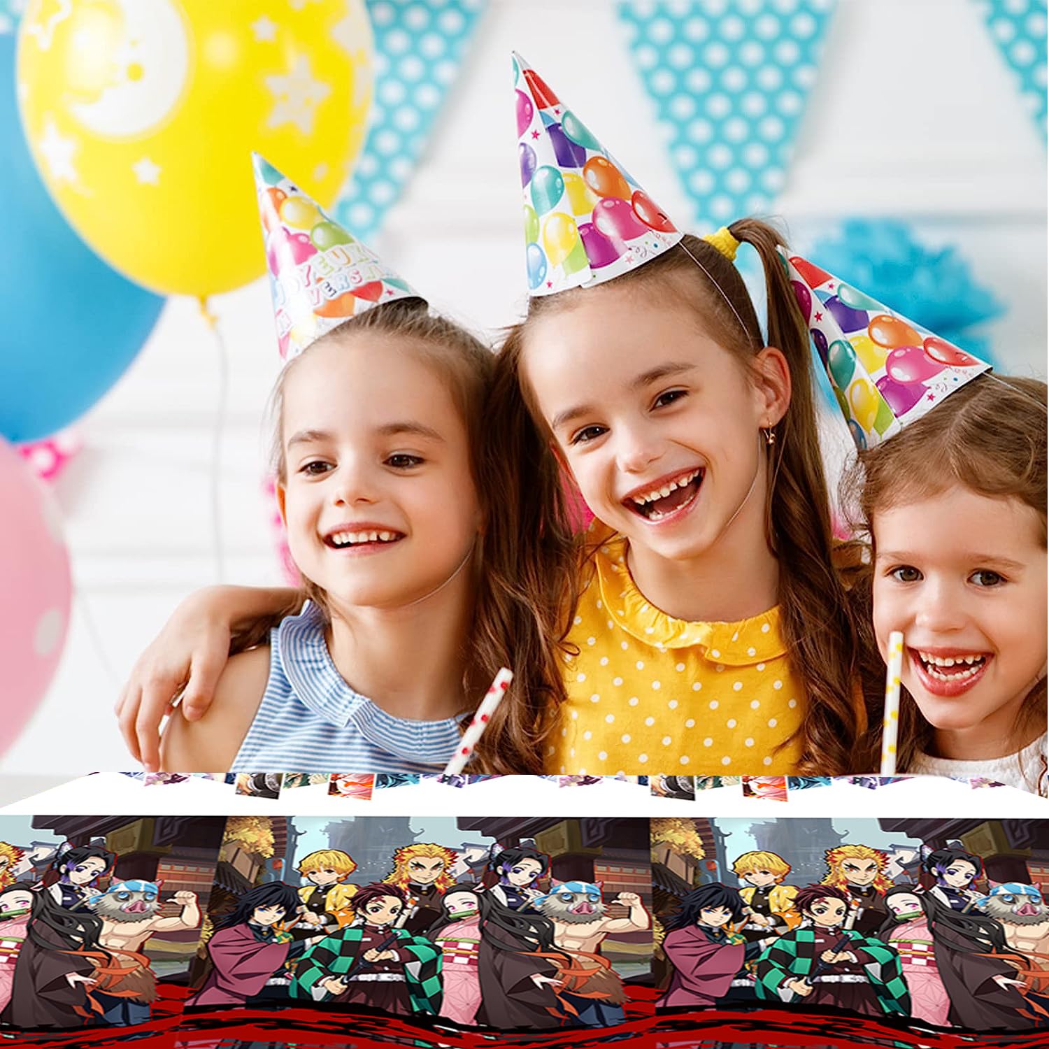 2-Pack Disposable Demon Tablecloth 70