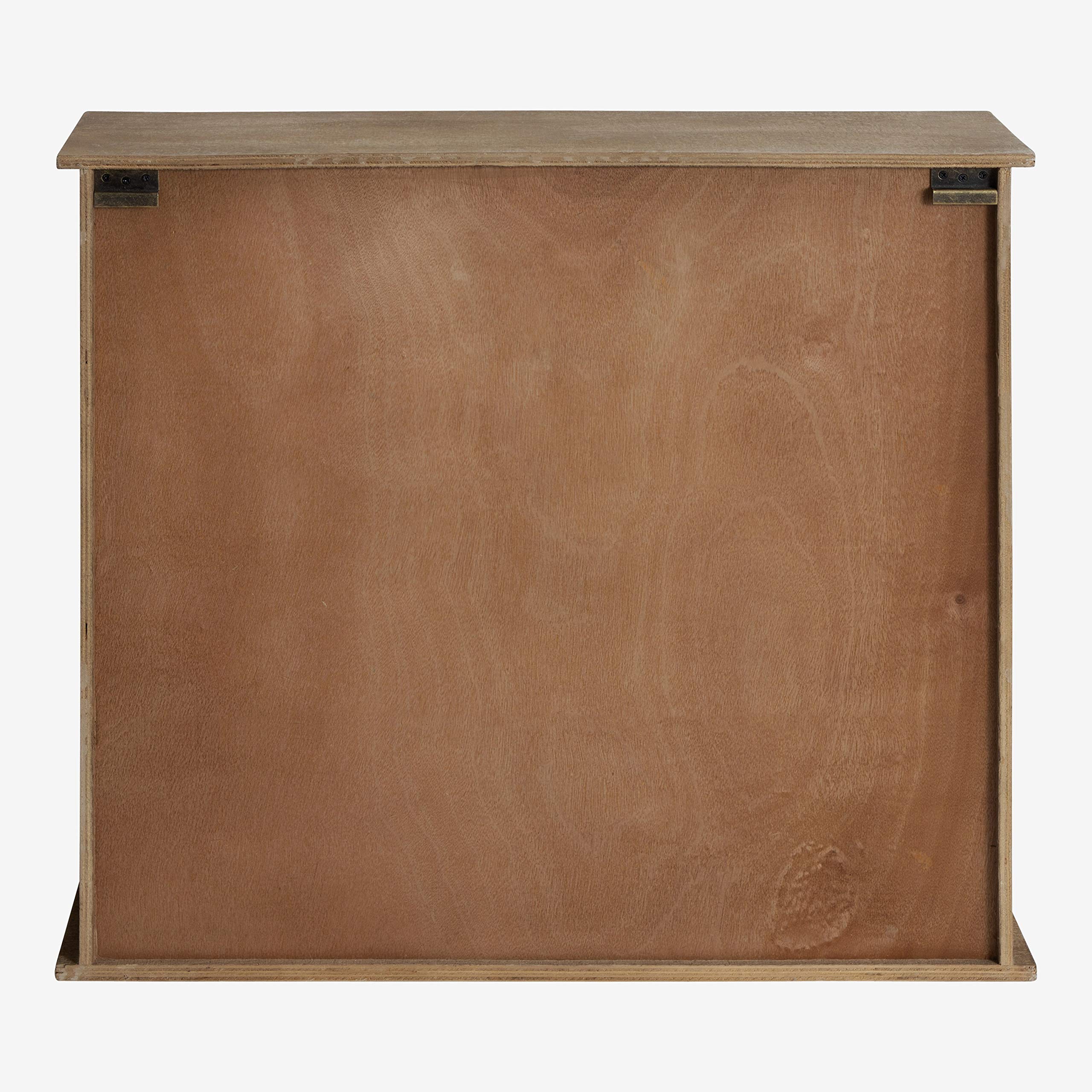 Kate & Laurel Barnhardt Rustic Brown Wooden Wall Cabinet - 30