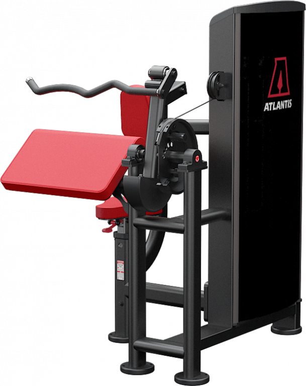ATLANTIS Triceps Extension Machine - Heavy Duty Gym Equipment for Arm Workouts | Perfect for Home & Commercial Use | Strength Training & Muscle Building