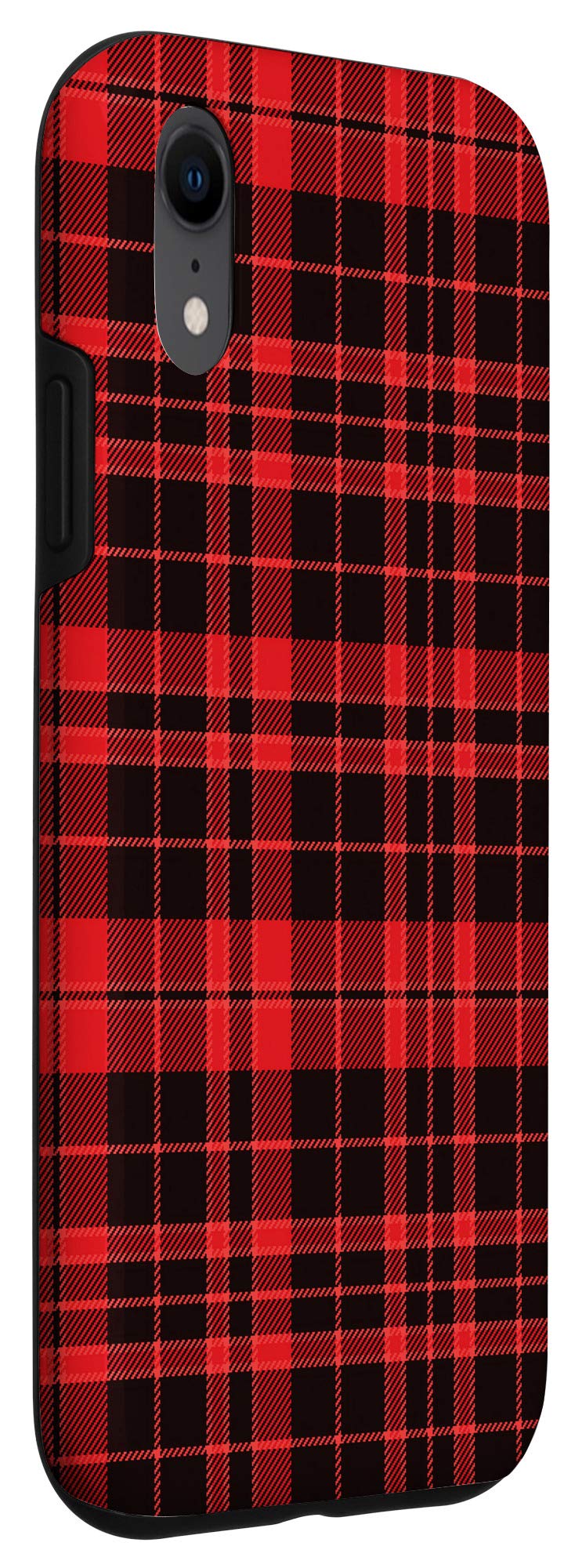 iPhone XR Plaid Phone Case - Stylish & Durable Plaid Print Cover for iPhone XR - Perfect for Everyday Use, Work & Travel