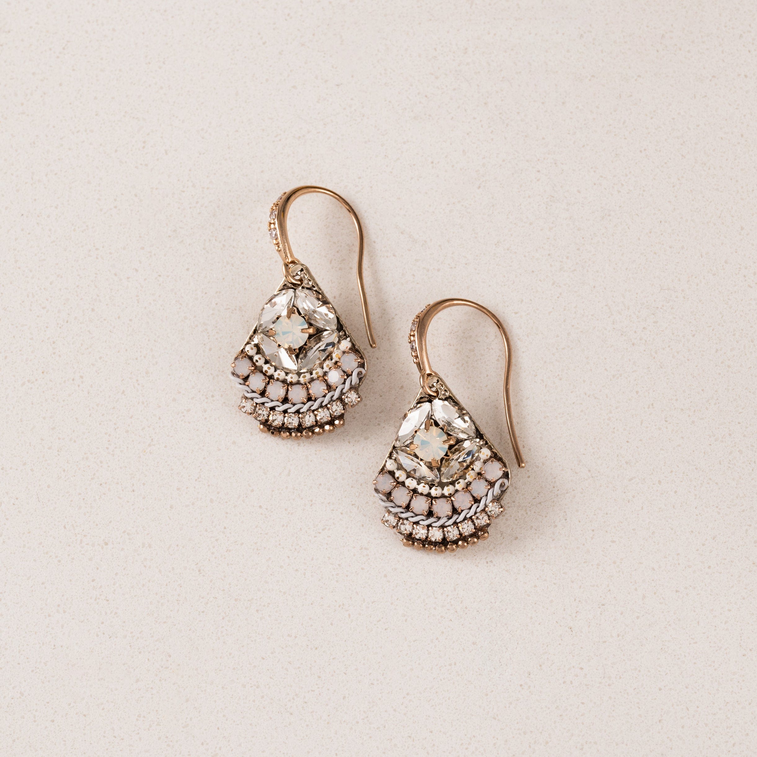 Elegant Garland Drop Earrings for Women - Dainty Floral Dangle Earrings for Party, Wedding & Special Occasions
