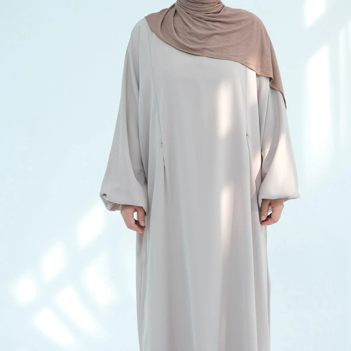 Urgarment Breastfeeding Friendly Abaya #25893 - Modest Maternity Prayer Dress for Nursing Mothers - Perfect for Prayer, Nursing, and Everyday Wear
