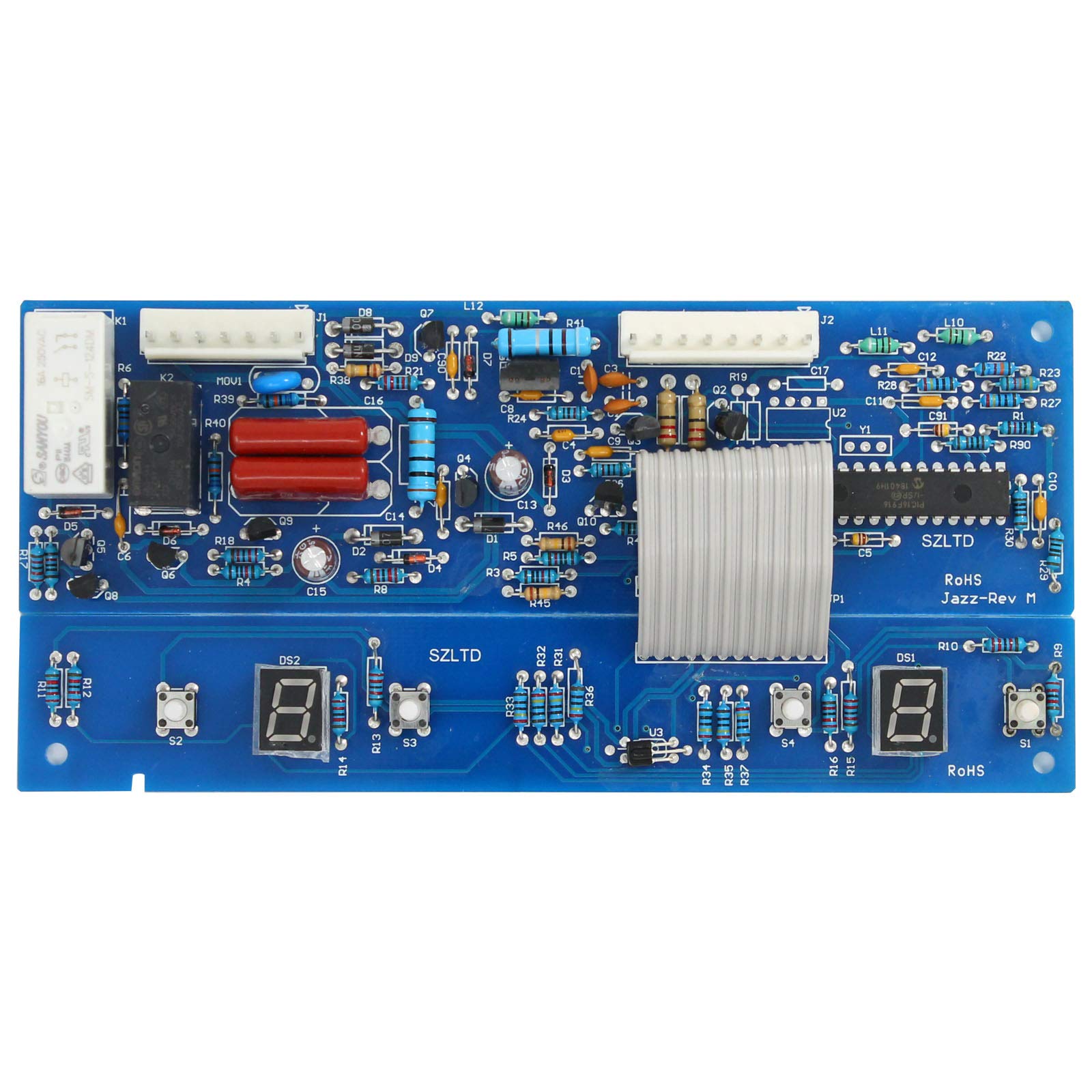 W10503278 Refrigerator Control Jazz Board Replacement for Kenmore/Sears 596.65934300 Refrigerator - Compatible with WPW10503278 - Fix Cooling Issues & Extend Appliance Life - Perfect for Home Kitchen & Garage Fridge Repairs