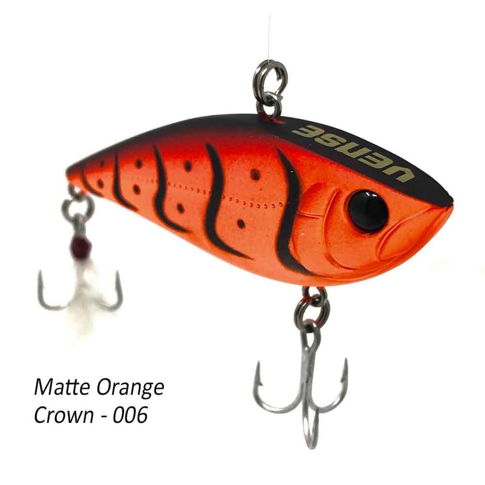 Vense Raptor Rattling Lipless 70MM Crankbait Fishing Lure - Topwater Bass Fishing Bait for Freshwater & Saltwater - Perfect for Casting, Trolling, and Shore Fishing