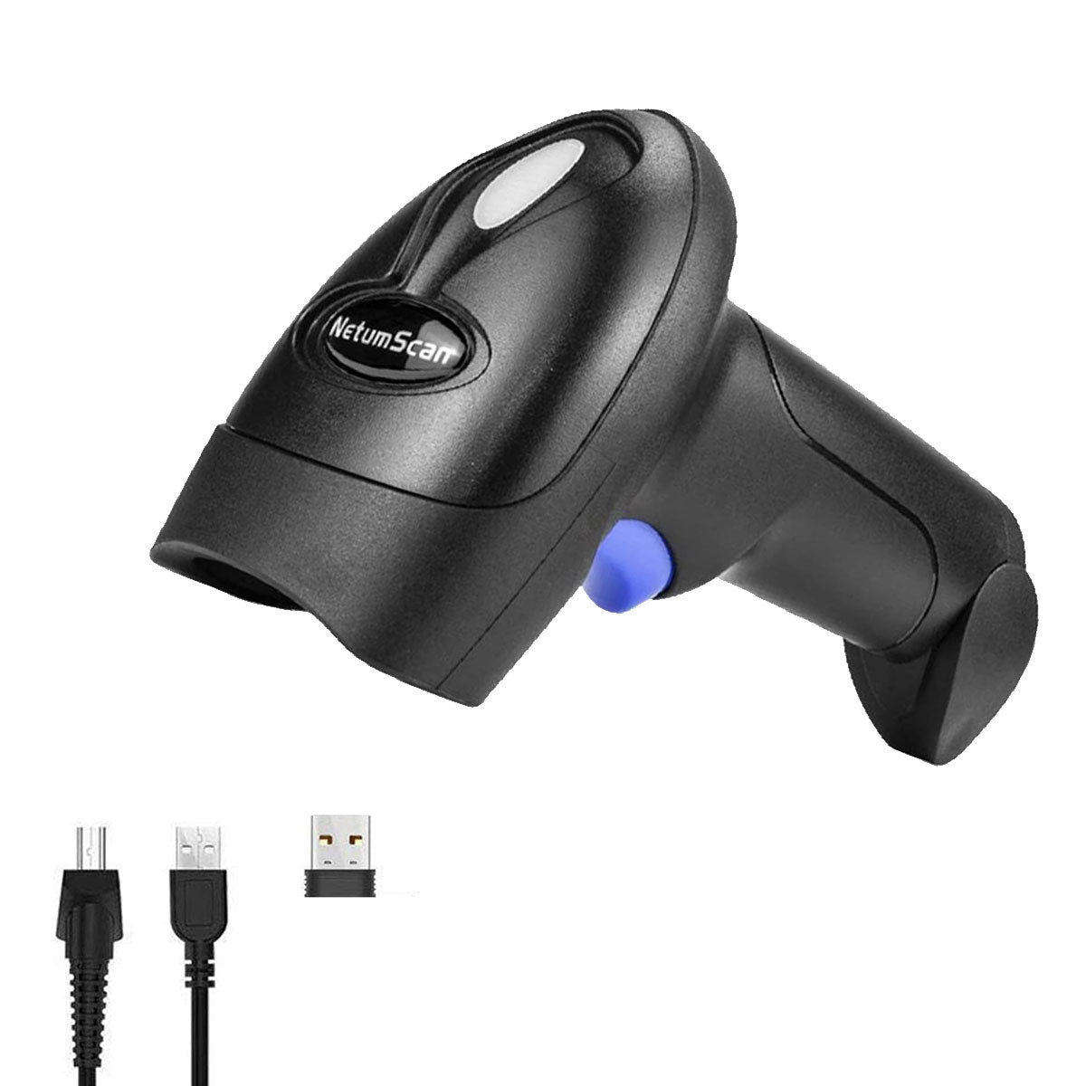 L8 2D Wireless Barcode Scanner - 100 Pack Bulk Set for Retail, Warehouse & Inventory Management | Fast Scanning Handheld Device for QR Code, UPC, PDF417 | USB & Bluetooth Connectivity