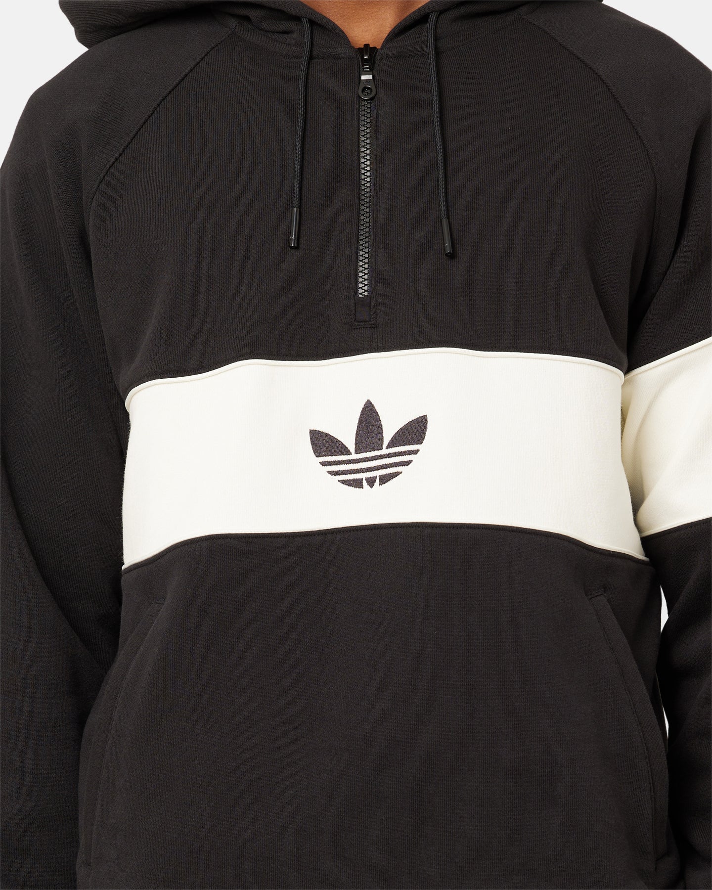Adidas Hack NY Hoodie for Men - Black Zip Up Hooded Sweatshirt | Comfortable & Stylish Casual Wear for Gym, Running & Everyday Use