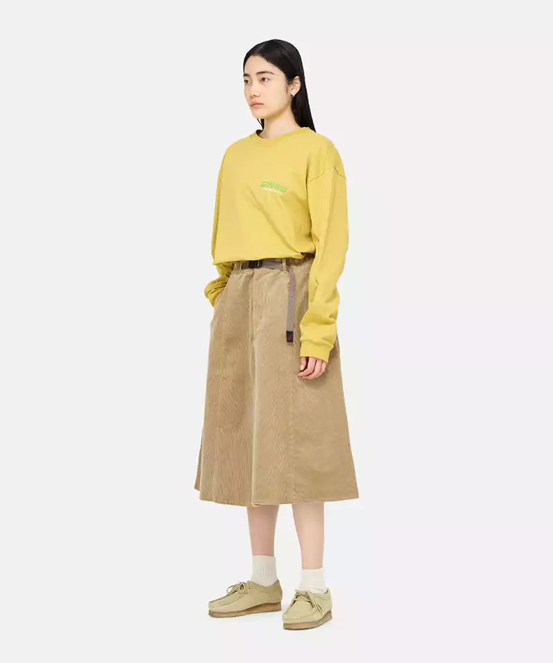 Stylish Paneled Midi Skirt for Women - Flattering A-Line Design, Comfortable Stretch Fabric - Perfect for Office Wear, Date Nights & Casual Outings