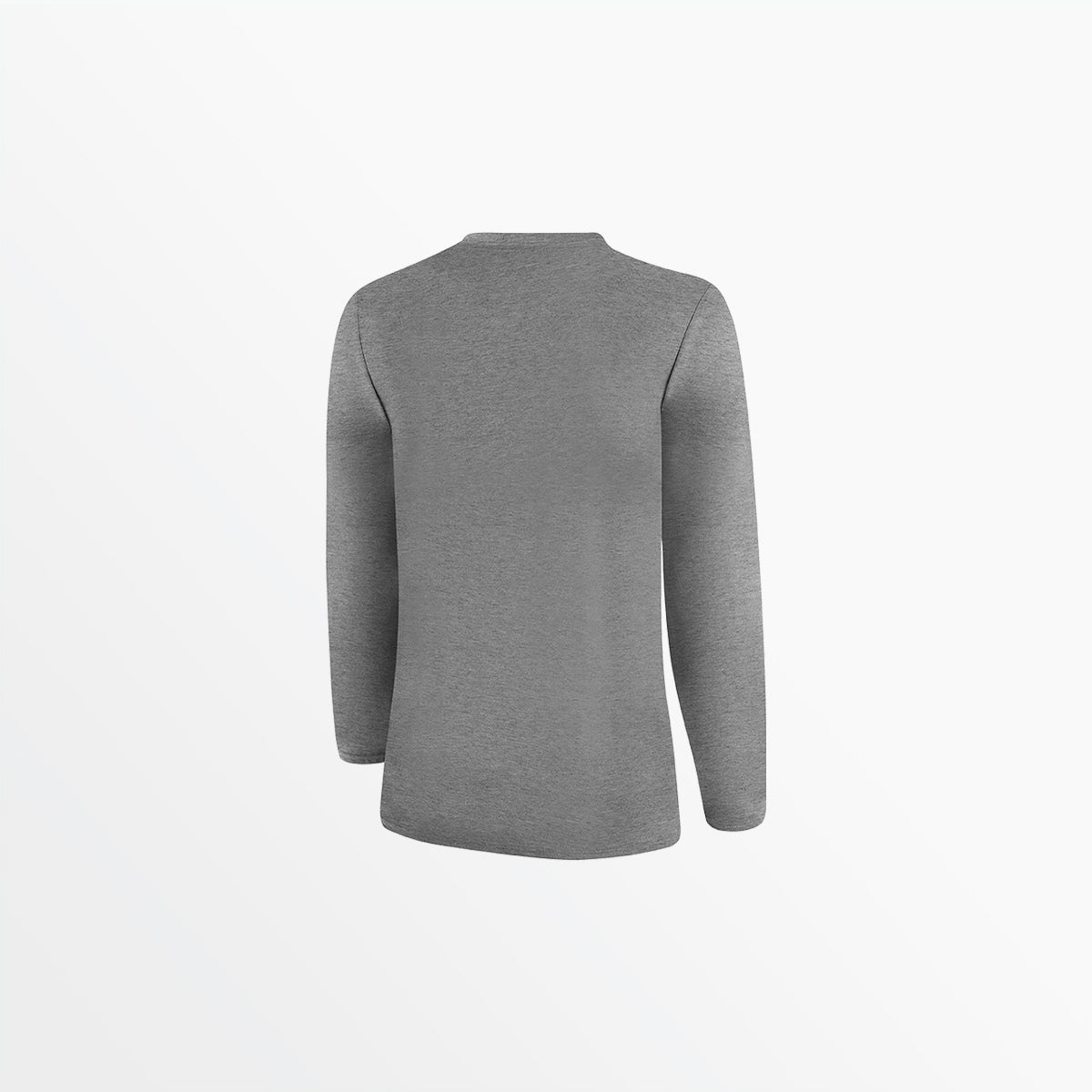 Women's Basic Crew Neck Long Sleeve Polyester T-Shirt - Soft Comfort Fit Casual Top for Everyday Wear, Work & Layering