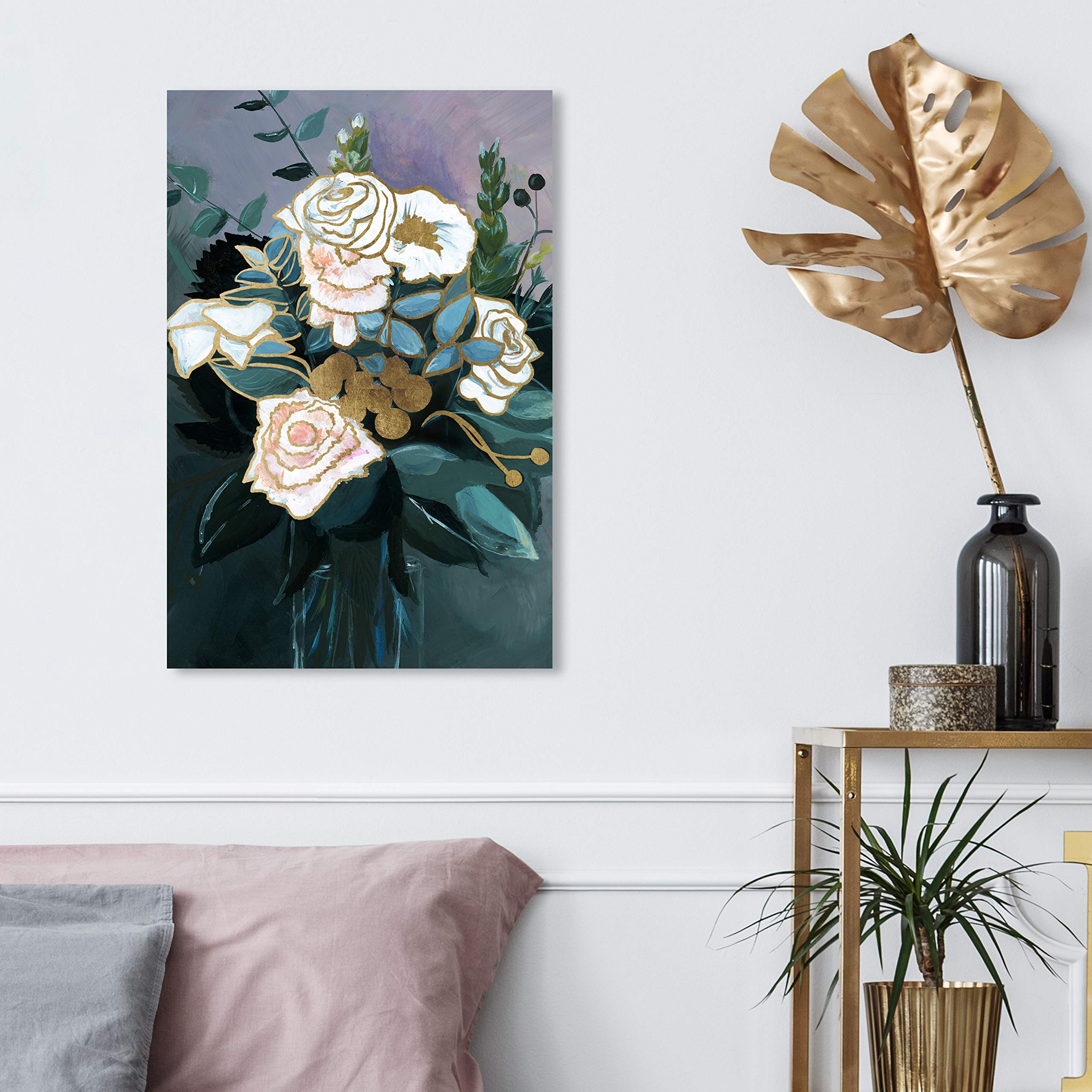 Floral Wall Art Canvas Prints - 'So Romantic' Home Décor by Oliver Gal Artist Co. | 16