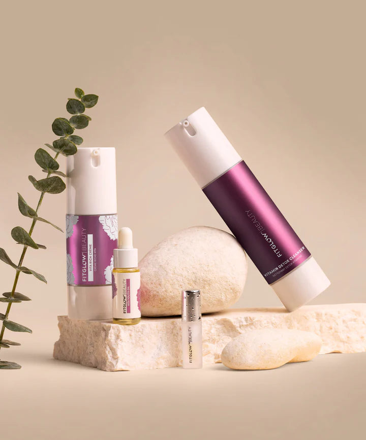 Vitamin + Retinol Discovery Kit for Anti-Aging Skincare - Brightening & Wrinkle Reduction Face Care Set - Perfect for Nighttime Routine & Sensitive Skin