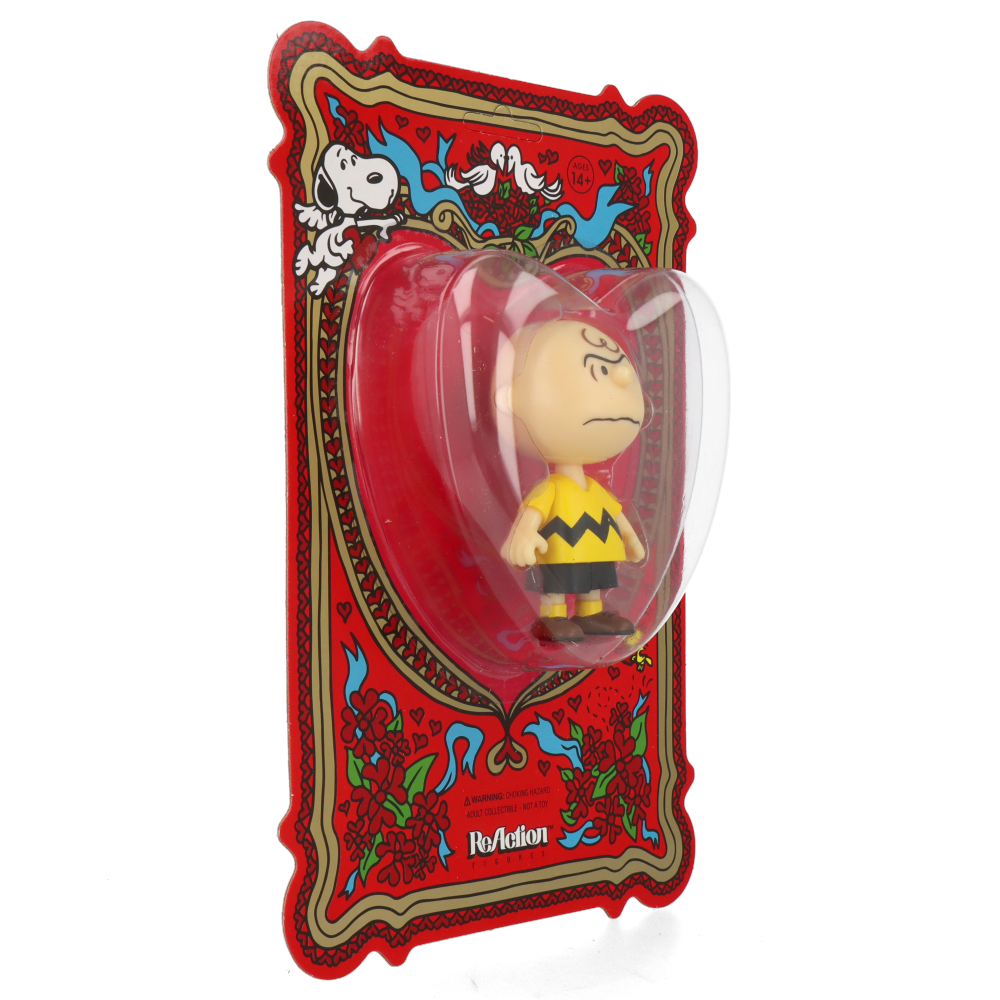 Peanuts ReAction Figure - I Hate Valentine's Day Charlie Brown Collectible Toy | Perfect for Valentine's Day Gifts, Collectors & Peanuts Fans