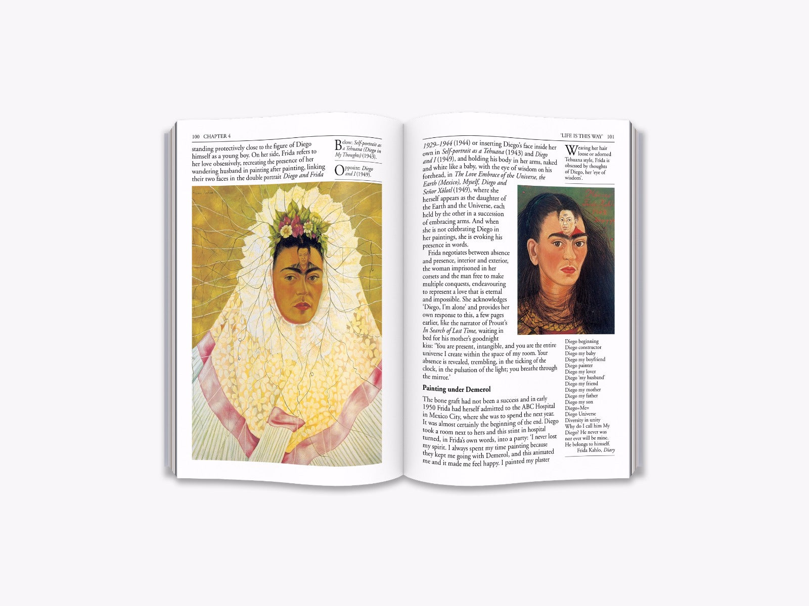 Frida Kahlo Art Book - New Horizons Biography | Mexican Artist, Feminist Icon & Surrealist Painter | Perfect for Art Lovers, Students & Home Decor