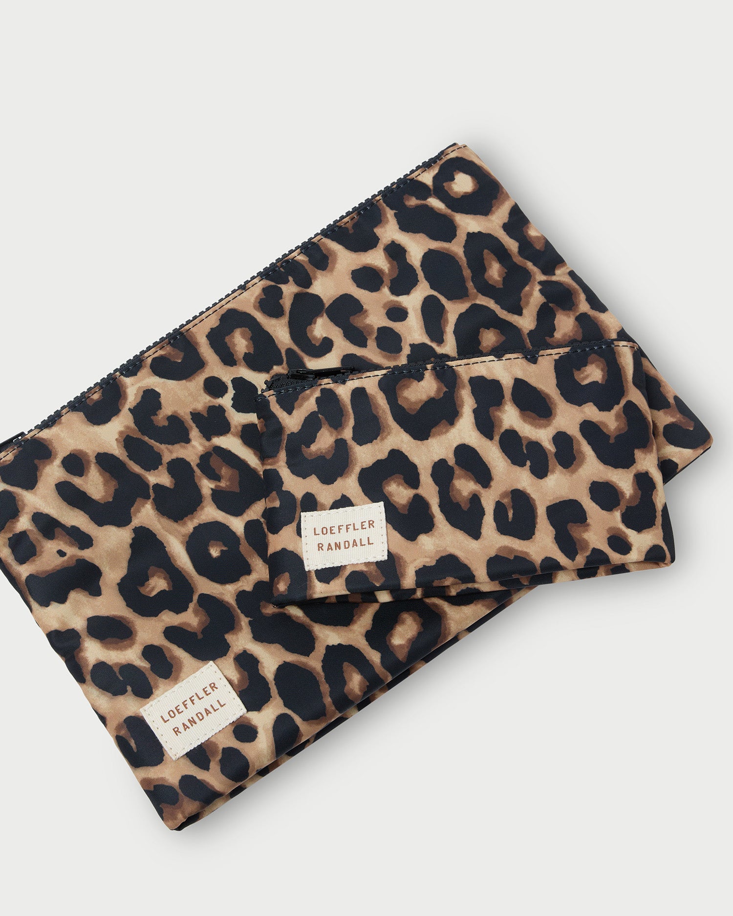 Stylish Tracy Leopard Print Pouch Set - Fashionable Cosmetic Bags & Organizers for Women | Perfect for Travel, Gym, and Everyday Essentials Storage