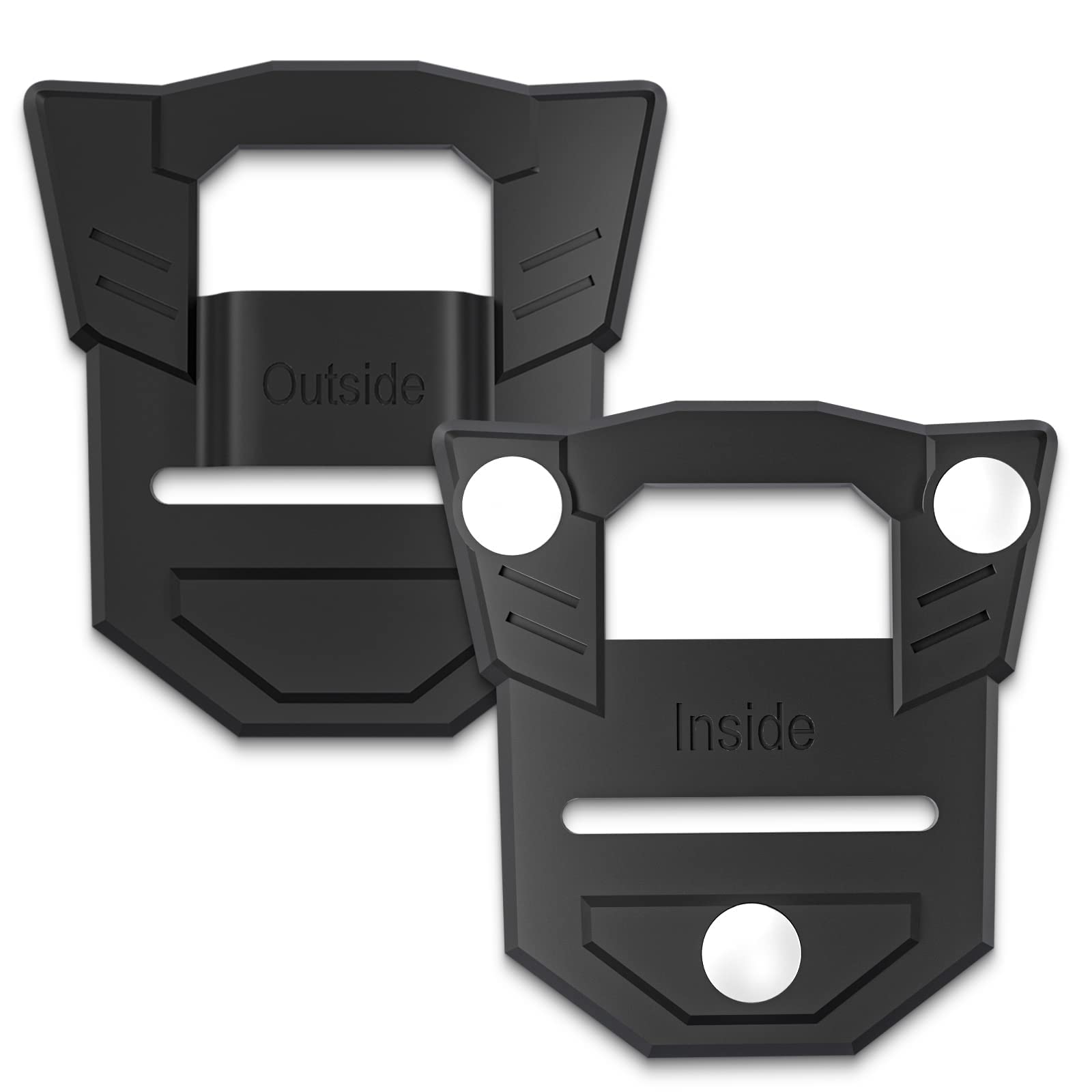 RUKUHOT Universal Body Camera Mount with Strong Magnet - Secure Clip for All Police Body Cameras, Stays Firmly Attached to Clothes - Perfect for Law Enforcement, Security Guards & Outdoor Activities