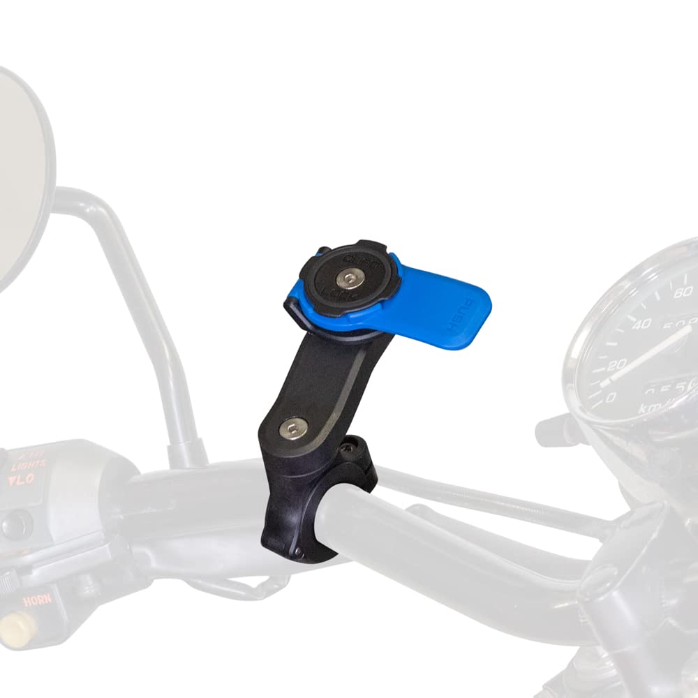 Quad Lock Motorcycle Handlebar Mount Kit - Compatible with iPhone 13 Pro Max MAG Case | Secure Phone Holder for Biking, Commuting & Adventure Riding