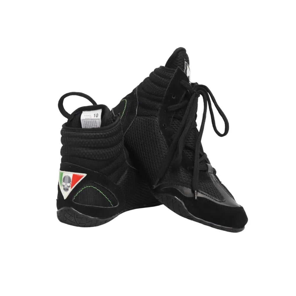 Mexican Fuerte MATADOR Boxing Boots - Premium Leather Training Shoes for Boxing & Kickboxing | Perfect for Gym Workouts, Martial Arts & Combat Sports