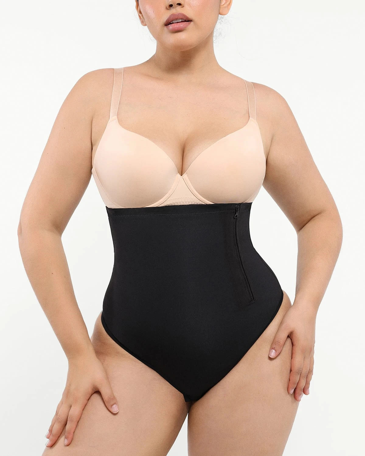 AirSlim® Side Zip Shaping Panty - High Waist Tummy Control Underwear for Women | Perfect for Workout, Yoga & Everyday Wear