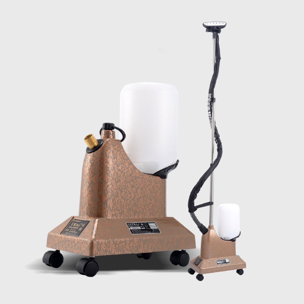 1750W Powerful Upright Clothes Steamer with Fast Heating & Adjustable Steam - 3.5L Large Water Tank Handheld Garment Steamer for Wrinkles (Silver) - Perfect for Home, Travel & Professional Clothing Care