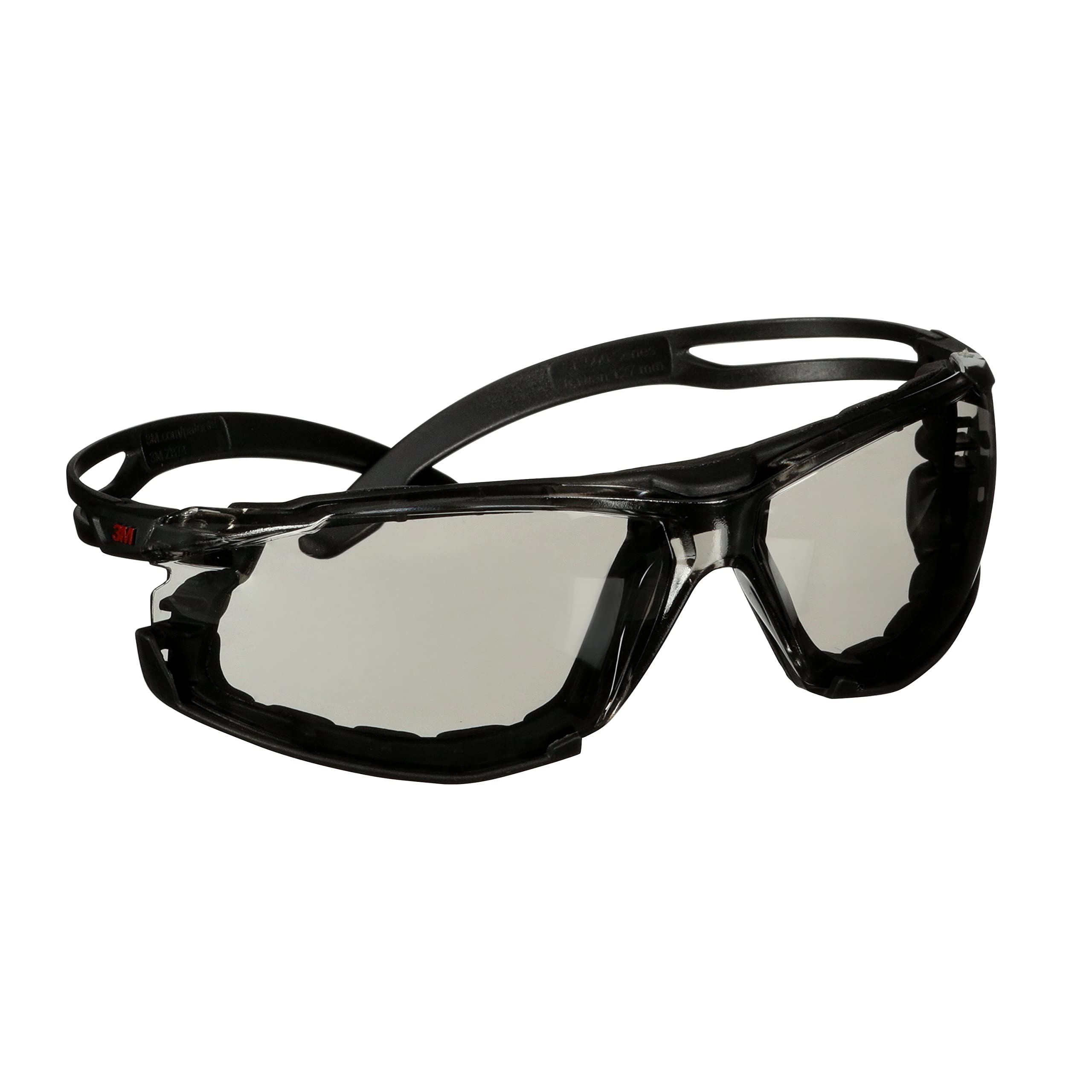 SecureFit 500 Series Safety Glasses - 20 Pack ANSI Z87.1 Certified Impact Resistant Eyewear with Anti-Fog Scotchgard Lens, Adjustable Ratchet Temples & Foam Gasket - Ideal for Construction, Woodworking, Lab Work & Outdoor Sports Protection