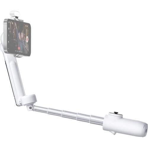 Insta360 Flow Smartphone Gimbal Stabilizer - 3-Axis Stabilization for iPhone & Android - Vlogging, Live Streaming & Content Creator Kit (White) - Perfect for Travel, YouTube & Social Media Videos