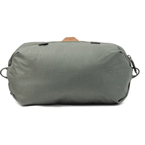 Peak Design Travel Shoe Pouch - Waterproof & Compact Shoe Storage Bag for Travel, Gym & Work (Sage Green) | Perfect for Business Trips, Workout Gear & Organization