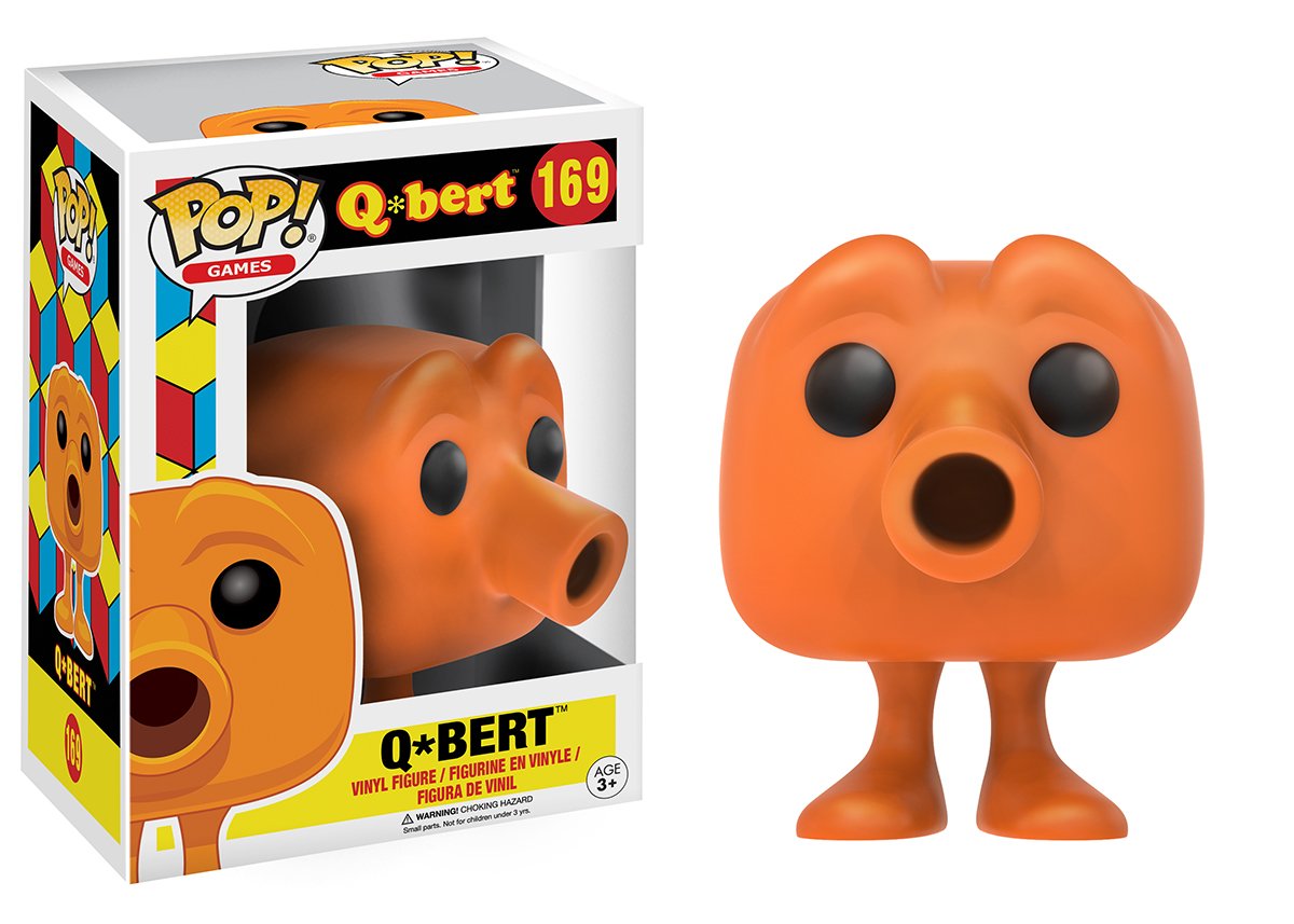 Funko Pop! Games: Q*bert Collectible Vinyl Figure - Classic Arcade Character for Display & Gifts