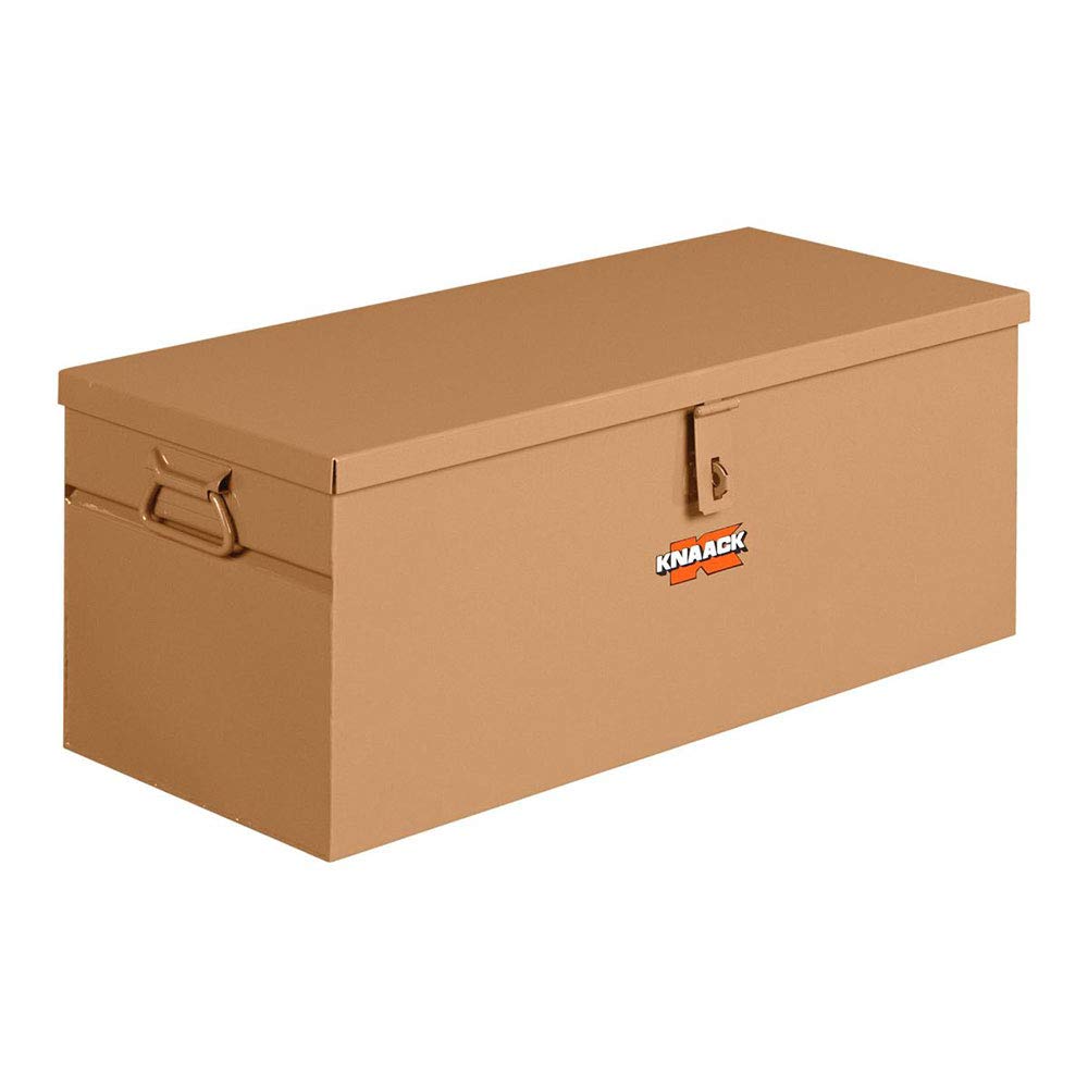 Knaack 28 Jobmaster Chest Tool Box - Heavy Duty Steel Tool Storage for Construction, Automotive & DIY Projects - Secure & Durable Worksite Organizer