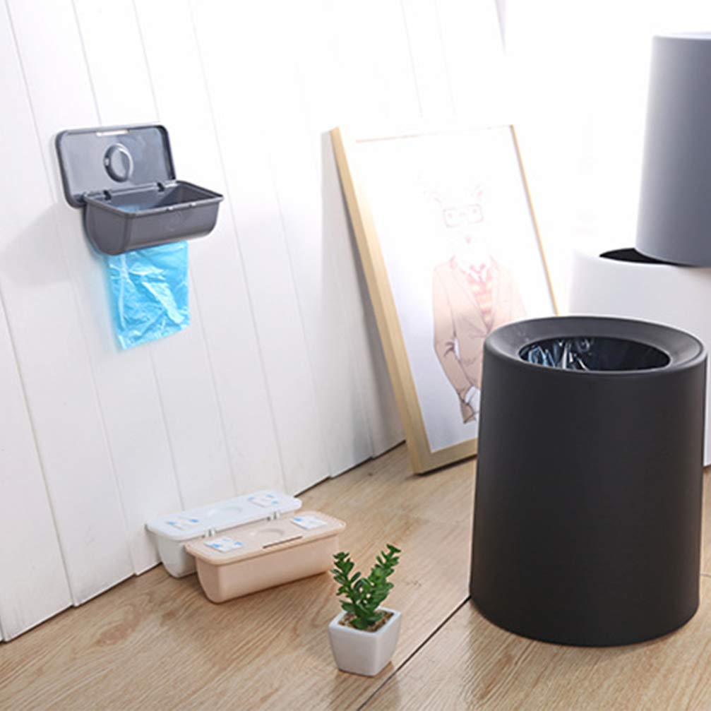 DOITOOL 3pcs Hanging Grocery Bags - Shopping Cart Organizer & Trash Bag Holder for Kitchen Storage