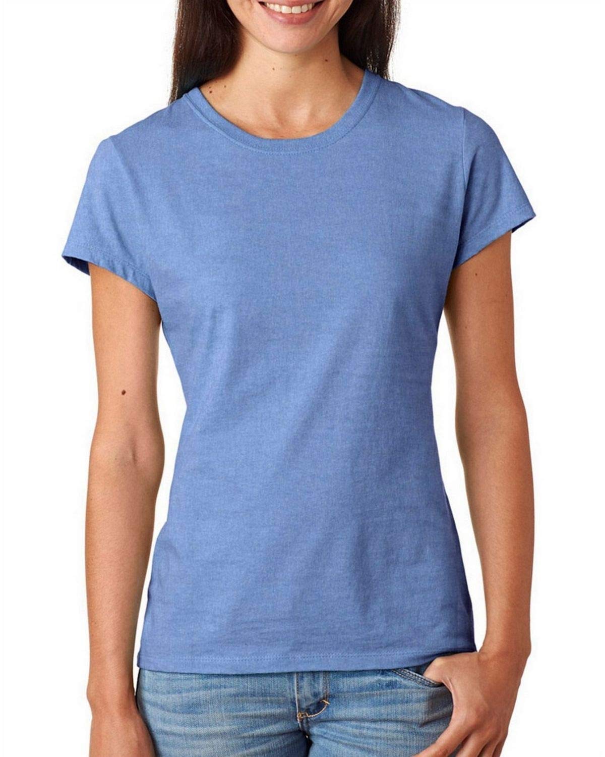 Fruit of the Loom SFJR - Women's Soft Comfortable Crewneck T-Shirt | Casual Everyday Wear, Lounge, Gym & Layering Essential