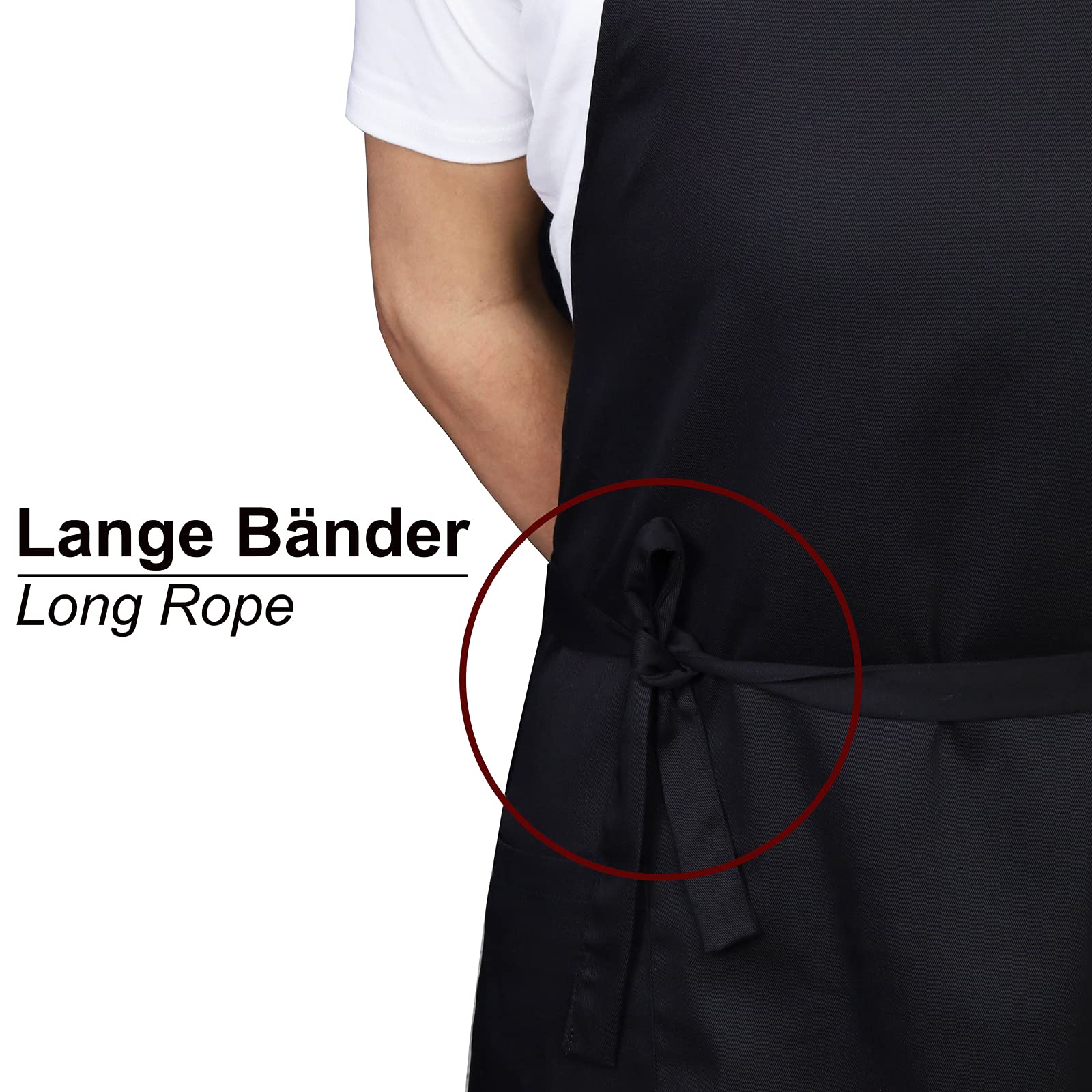 Grillmaster Dad Cooking Apron - Adjustable Kitchen Apron with Pocket & Neck Strap | Perfect for BBQ, Grilling, Cooking & Baking