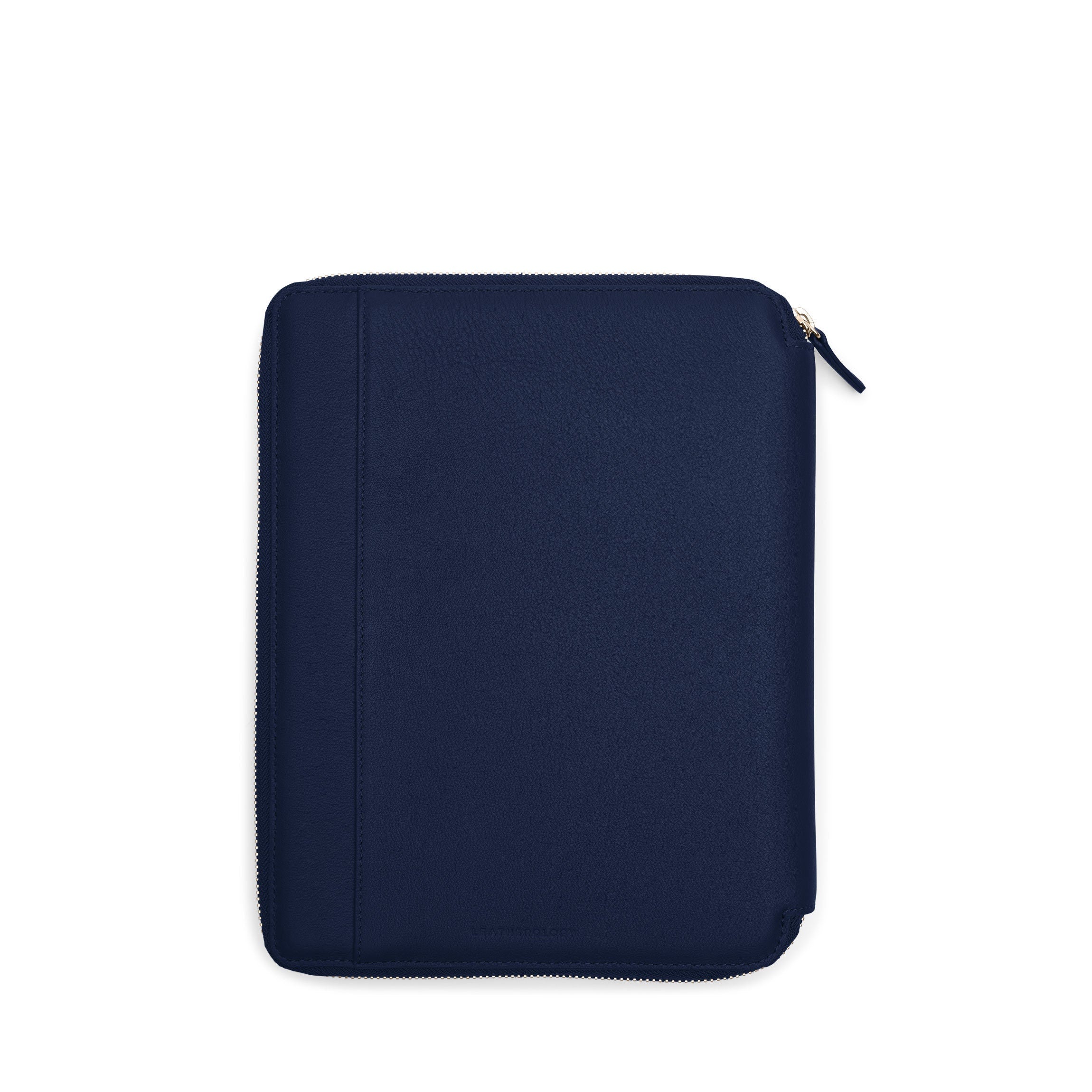 B5 Composition Notebook with Zipper Closure - Navy Blue Lined Journal for School, Office & Travel | Spiral Bound, Durable Cover, 100 Sheets