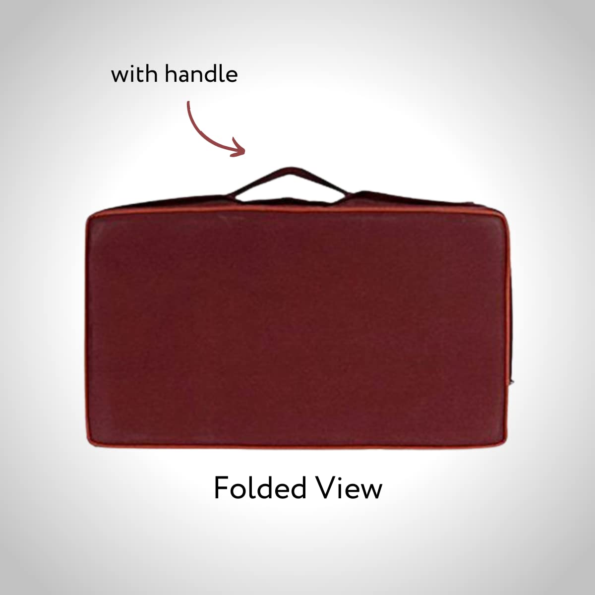 Friends Of Meditation® Adjustable Floor Cushion for Yoga, Meditation & Relaxation - Comfortable Zafu & Zabuton Style Seating for Home, Office & Zen Spaces