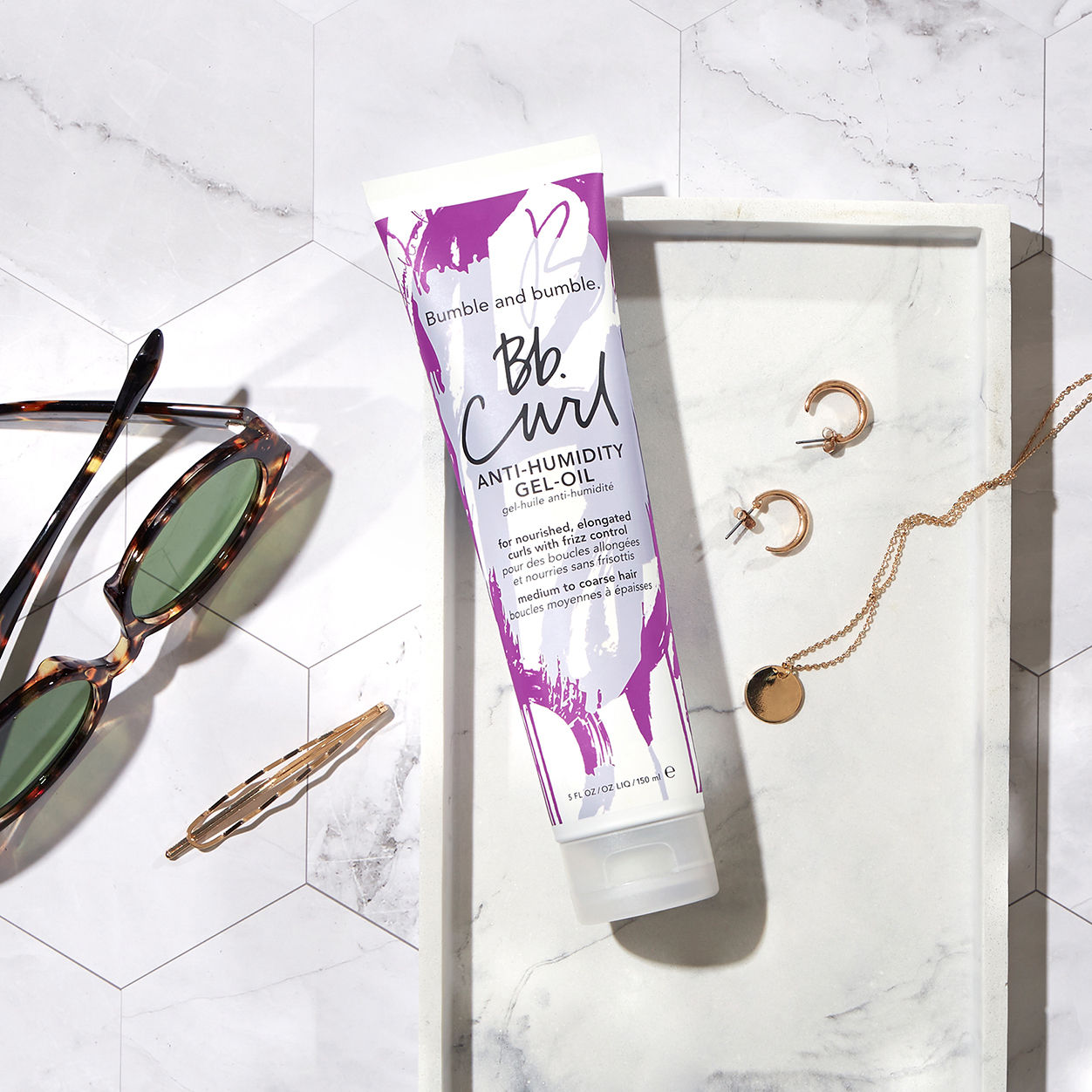 Best Anti Humidity Curl Defining Gel for Natural Hair - Lightweight Oil-Free Styling for Frizz Control & Defined Curls - Perfect for Daily Use & Humid Weather