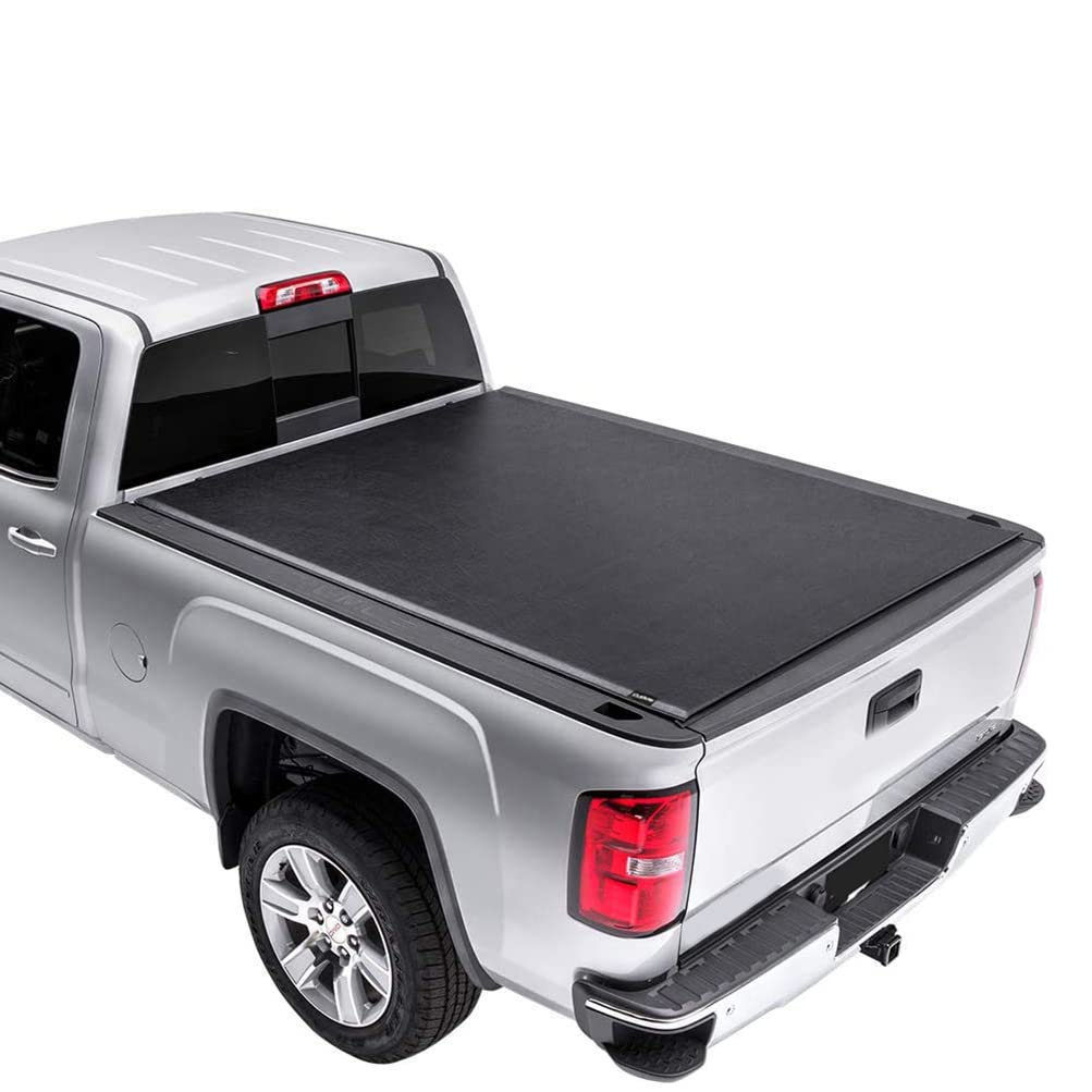 OCPTY Roll Up Truck Tonneau Cover for Ford F-150 (2004-2018) 5.5FT Bed | Waterproof & Durable Pickup Truck Bed Cover | Perfect for Camping, Hauling & Outdoor Adventures