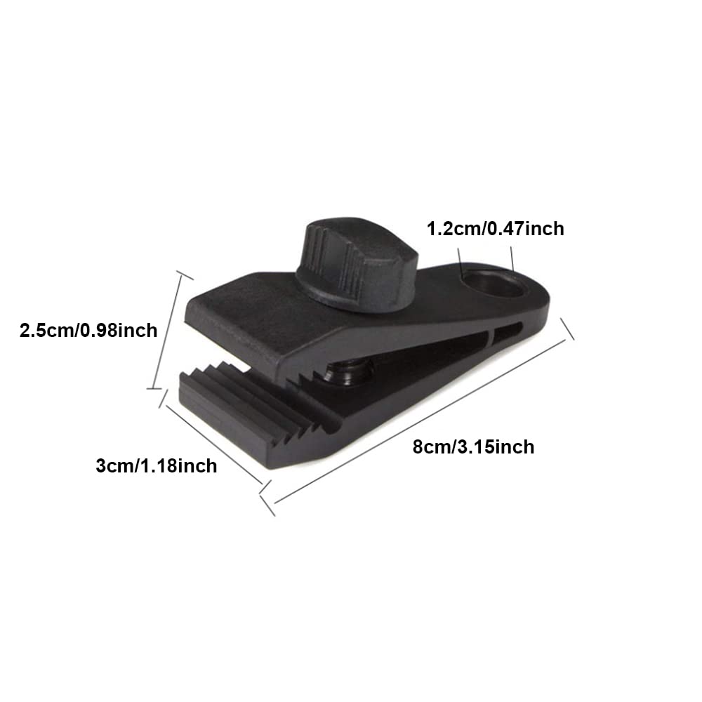 Heavy Duty Tarp Clips 10Pcs - Secure Tarps, Awnings for Camping & Canopies