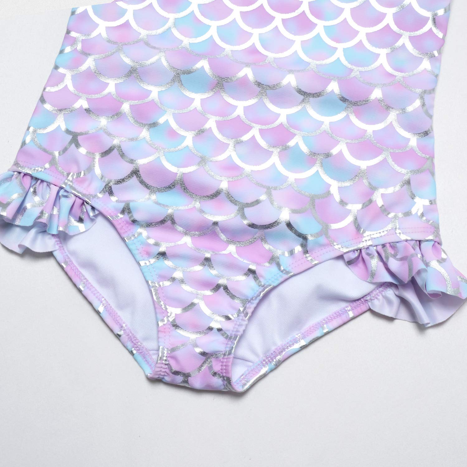 QPANCY Girls Unicorn One Piece Swimsuits - Toddler Kids Bathing Suits for Beach, Pool & Summer Water Play | Cute Swimwear for Girls Ages 2-6