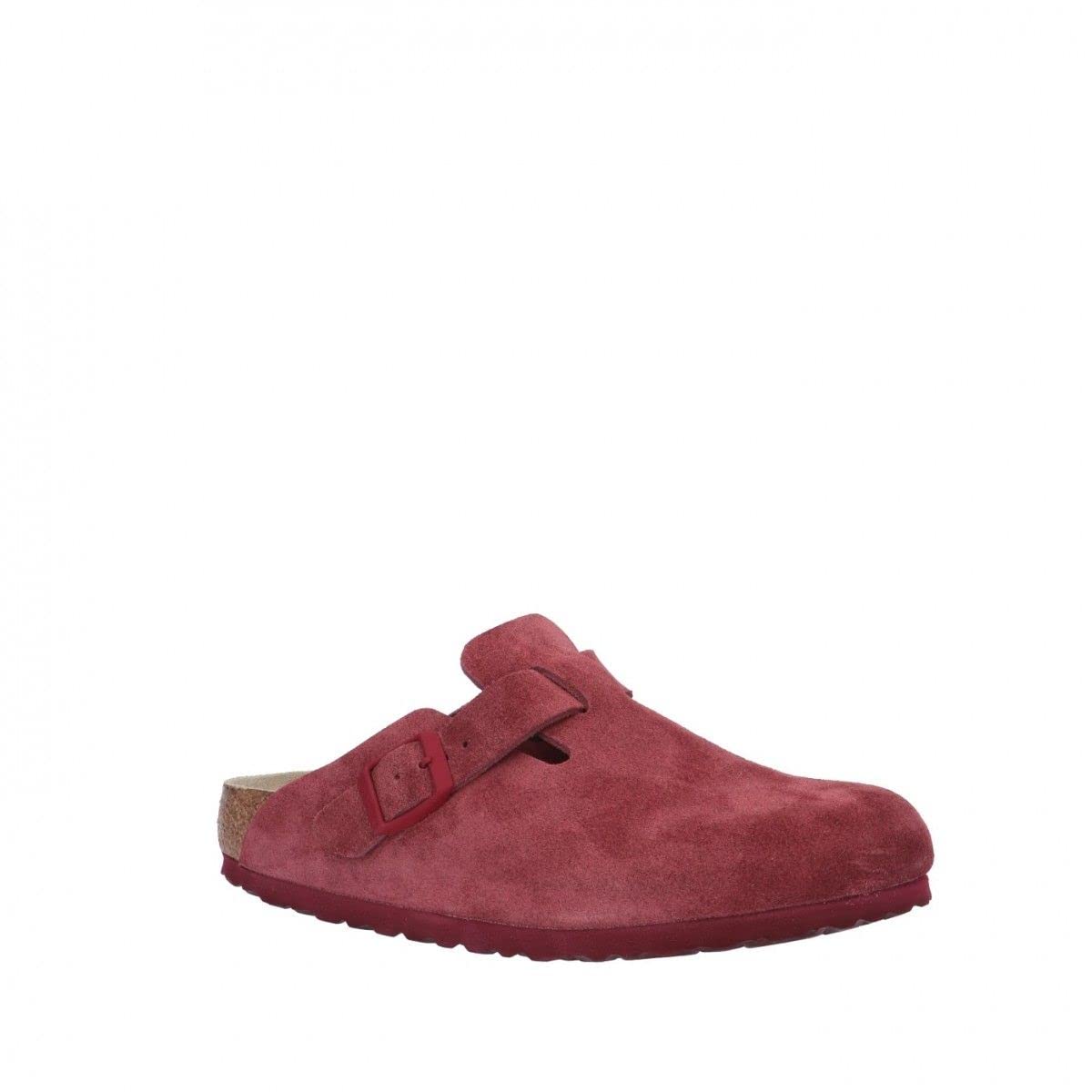 Birkenstock Boston BS Zabot Women's Suede Clogs - Comfortable & Stylish Footwear for Casual Wear, Home, and Office