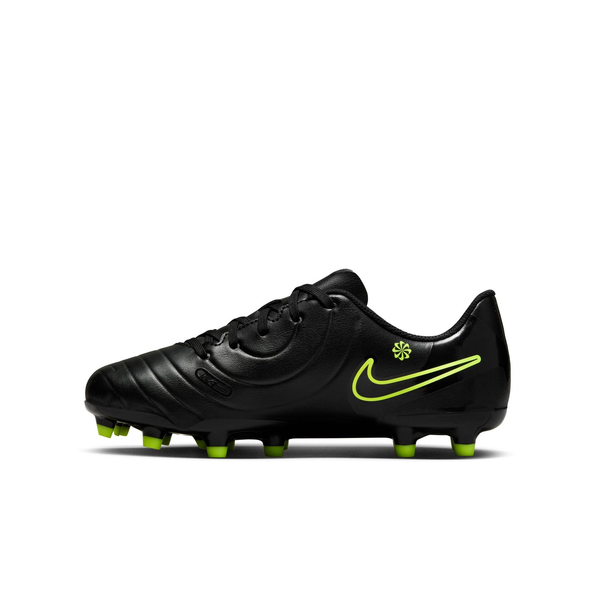 Nike Youth Tiempo Legend 10 Club Soccer Cleats for Boys & Girls - Lightweight Football Shoes for Kids with Enhanced Grip - Perfect for Grass, Turf & Indoor Soccer Training & Matches