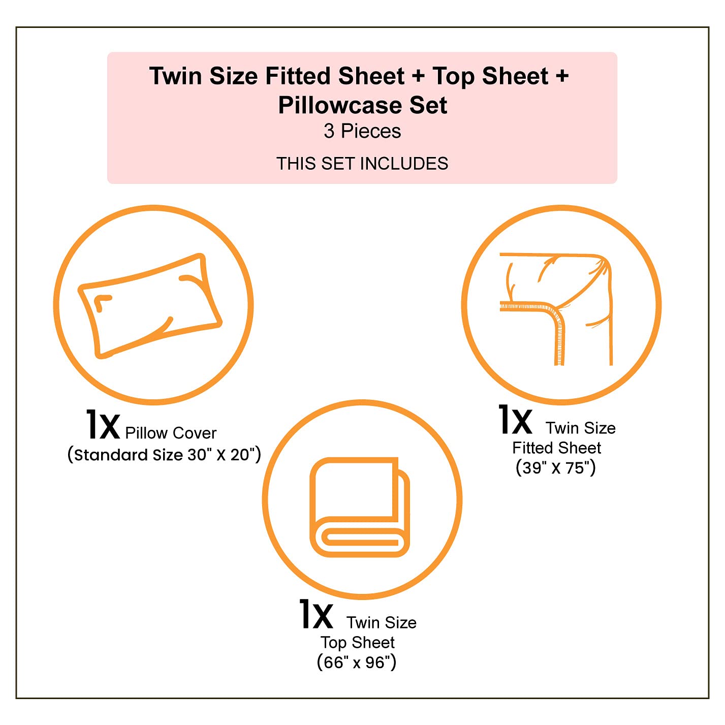 Ambesonne Space Cat Bedding Set - Astronaut & Comet Galaxy Print 3-Piece Sheet Set (Fitted Sheet, Flat Sheet, Pillowcase) - Twin Size Dark Blue & White - Perfect for Kids Room, Space Themed Bedroom & Sci-Fi Decor