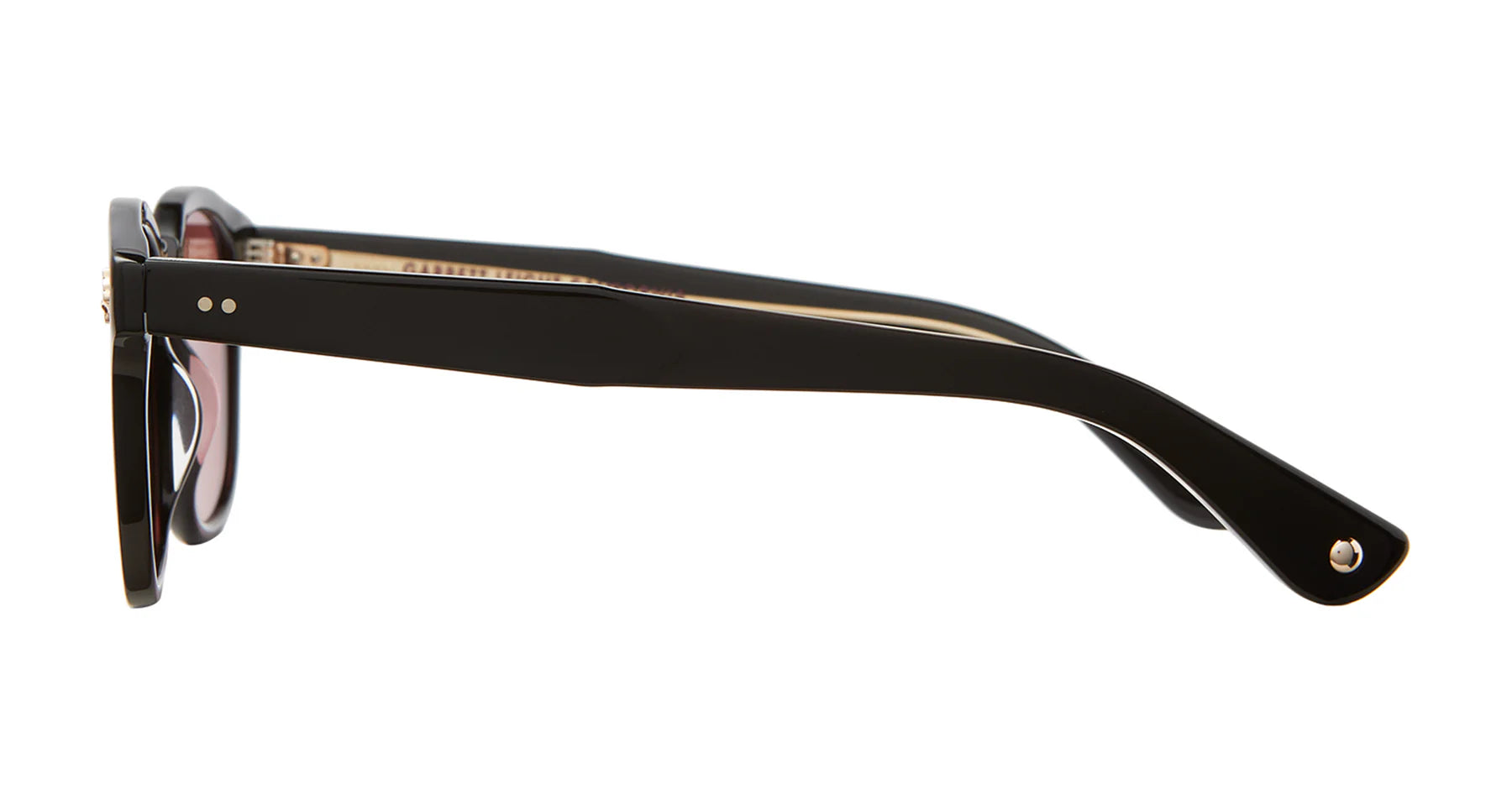 Garrett Leight Ace 2081 Black Rose Sunglasses - Classic Aviator Style for Men & Women - Perfect for Driving, Travel, and Outdoor Activities