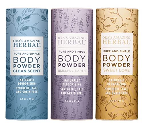 3 Pack Body Powders