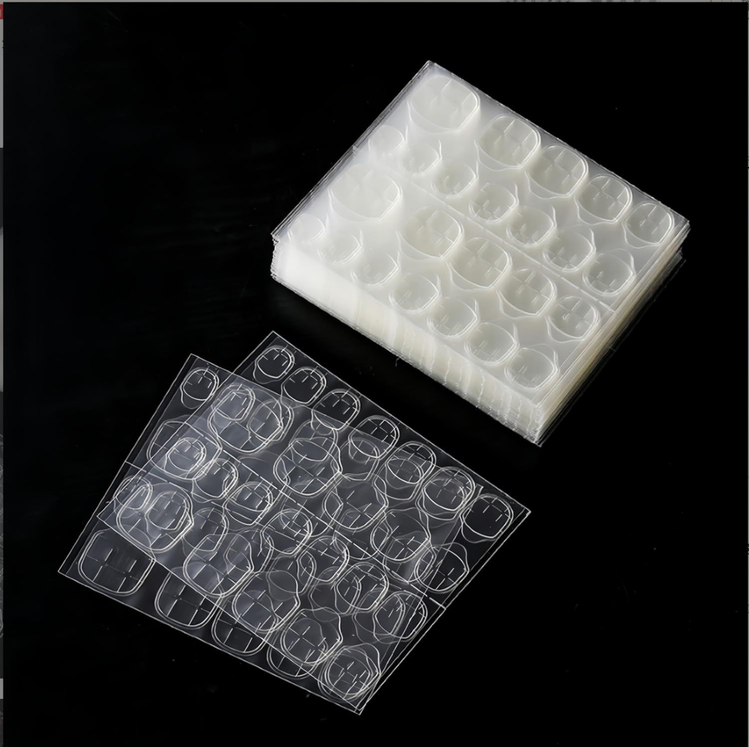 1200 PCS (50 Sheets) Double Sided Press On Nail Adhesive Tabs - Waterproof, Breathable False Nail Glue Stickers for Gel & Acrylic Nails - Perfect for Nail Art, Salon Use & DIY Manicures at Home