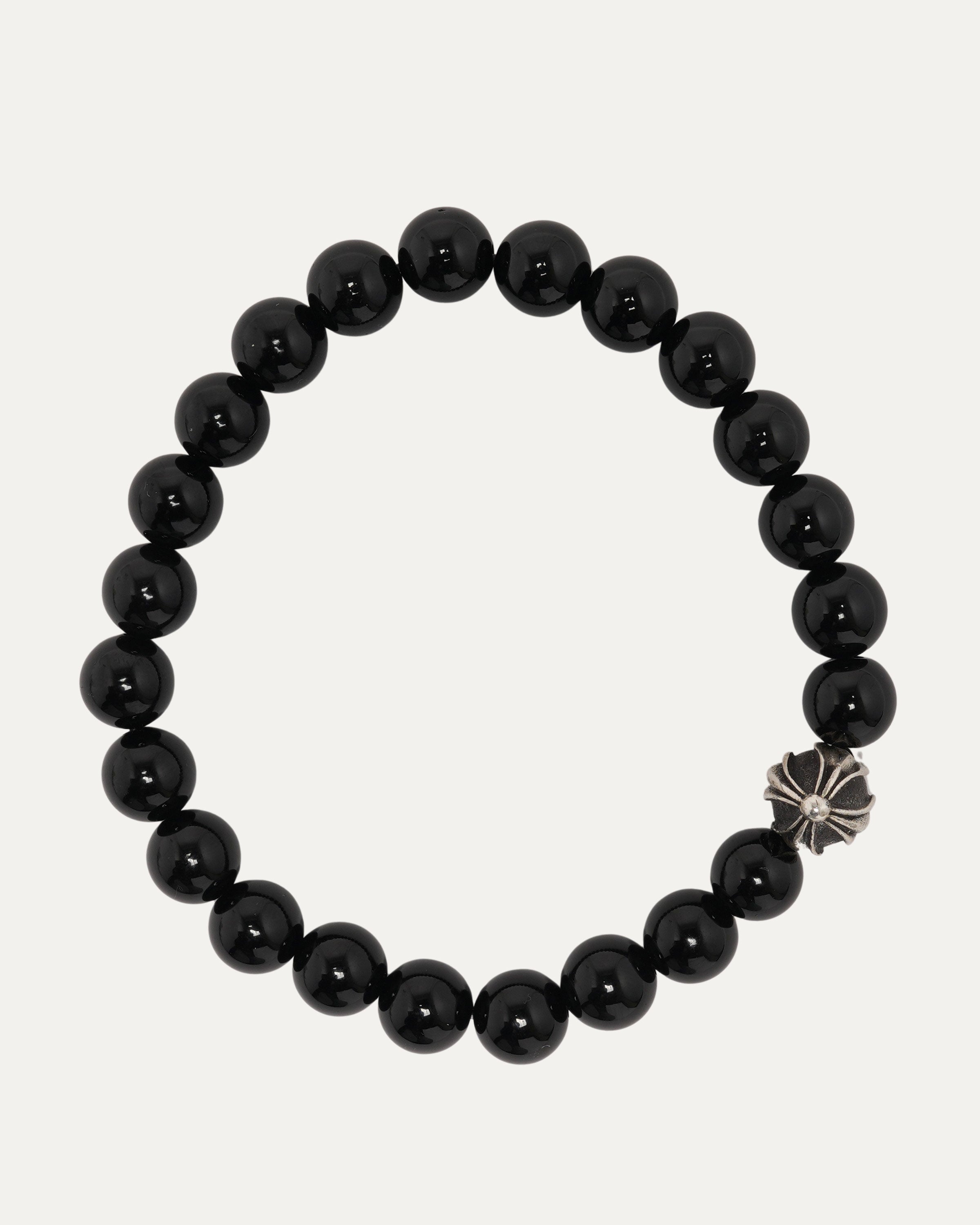 6mm Plus Ball Bead Bracelet for Women - Trendy Boho Stretch Beaded Bracelets - Adjustable Elastic Wristband for Yoga, Meditation, and Everyday Wear