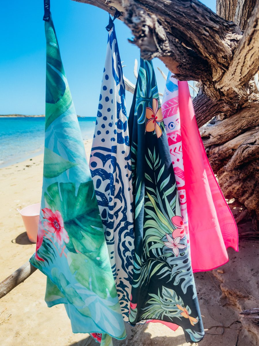 4 Pack Beach Towel Set - Soft, Quick-Dry, Oversized 30