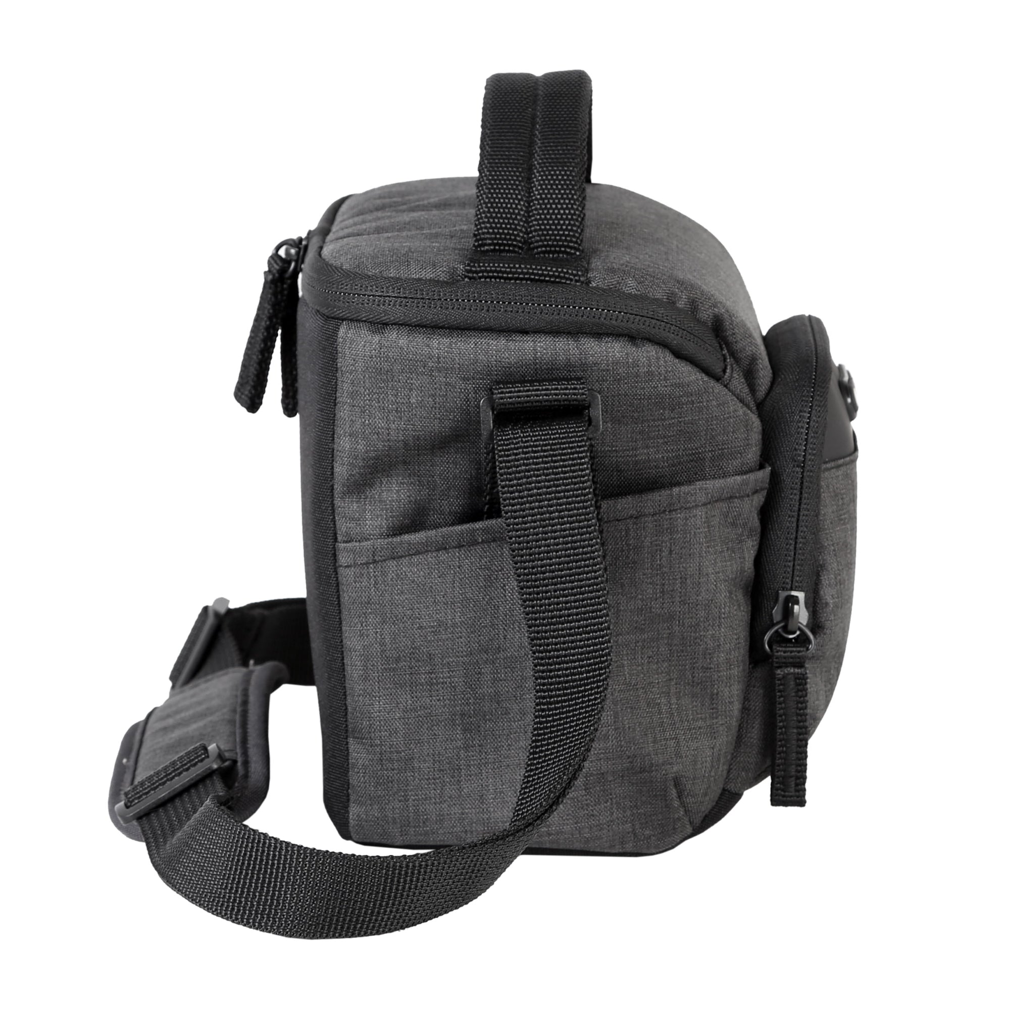 Vesta Aspire 15 Small Gray Camera Bag - Compact DSLR/SLR Camera Case for Travel & Photography - Perfect for Hiking, Daily Use & Outdoor Adventures